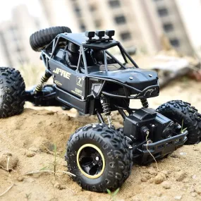 1:16 Scale All Terrain Off Road Monster Truck 4WD with 2.4 Ghz Remote Control, 2 Batteries