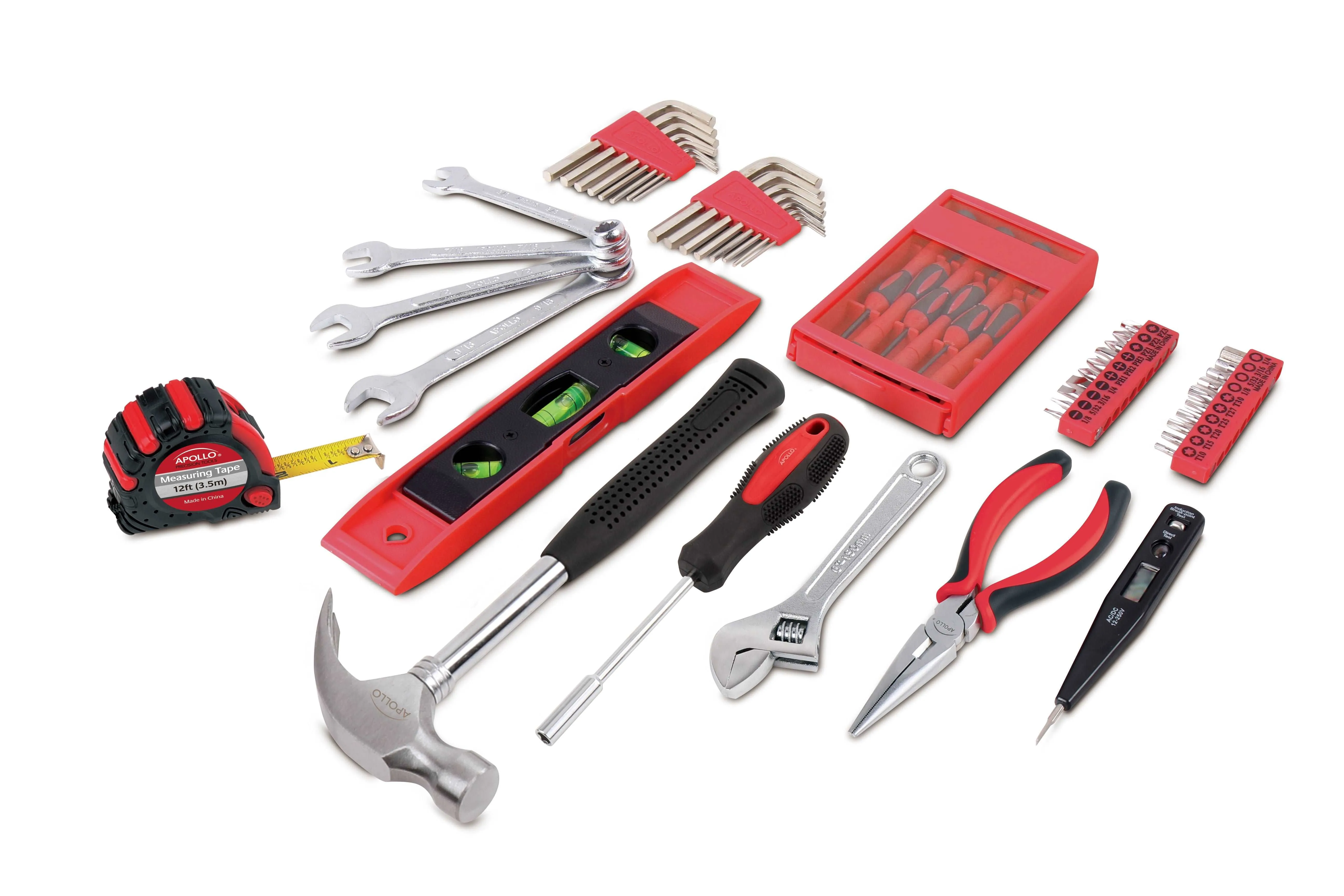 53 Piece Household Tool Kit with Tool Box - DT9773