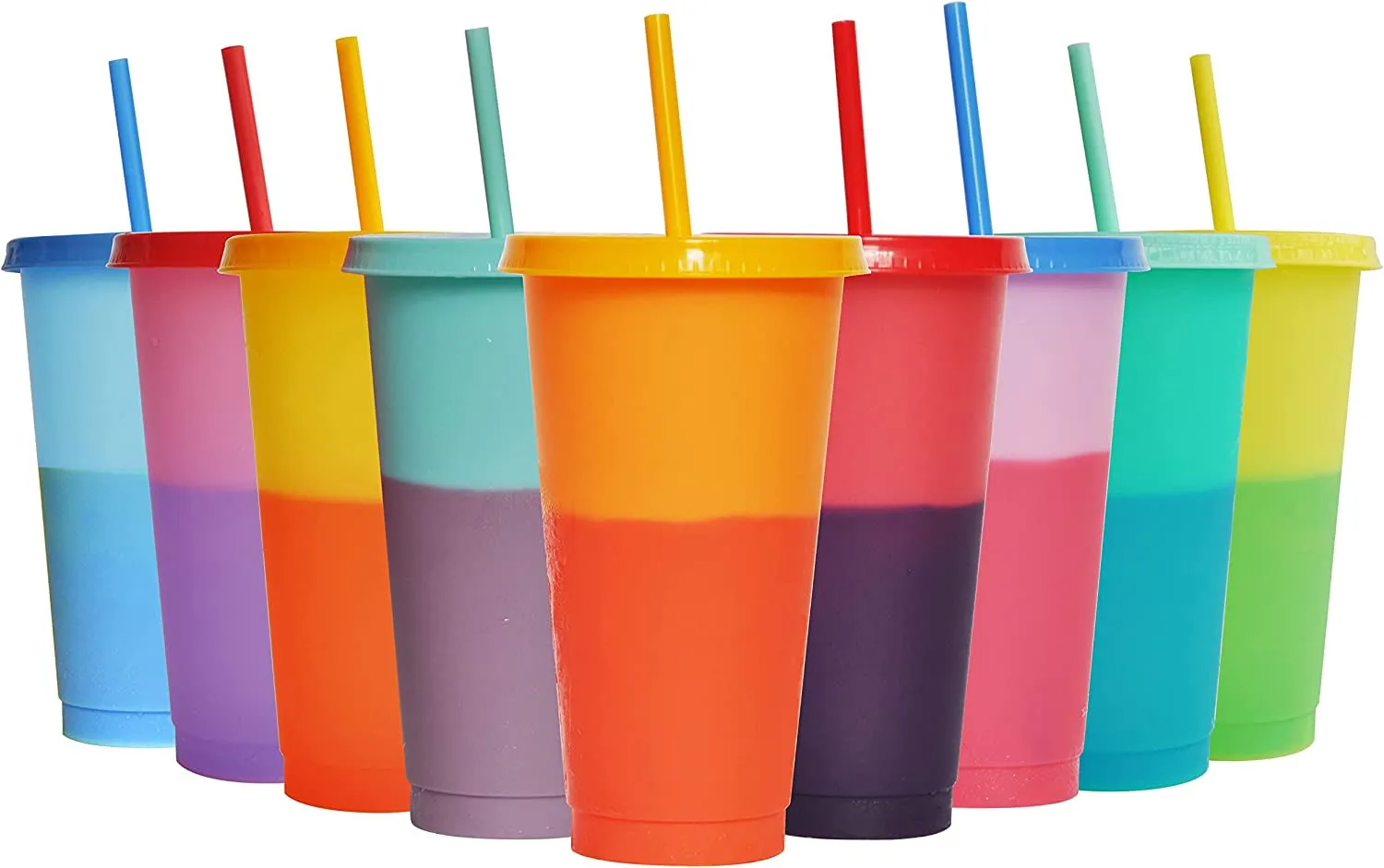 5pcs 24oz Color Changing cups