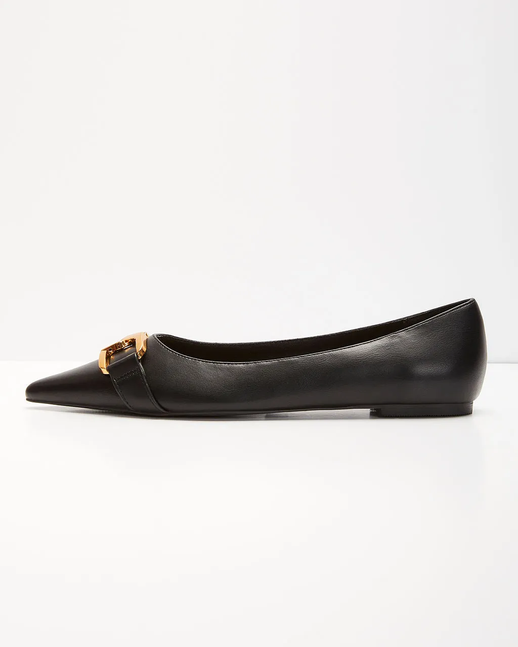 Alora Chain Pointed Flats