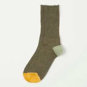 Anonymous Ism Moc 2 Point Crew Socks - Khaki