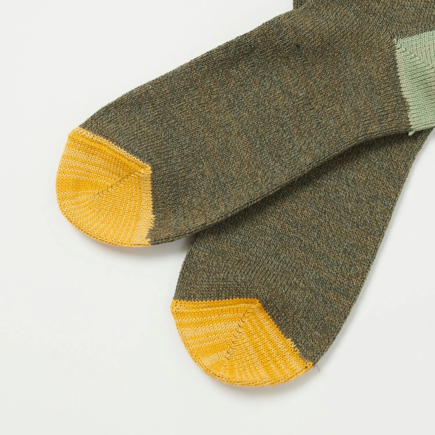 Anonymous Ism Moc 2 Point Crew Socks - Khaki