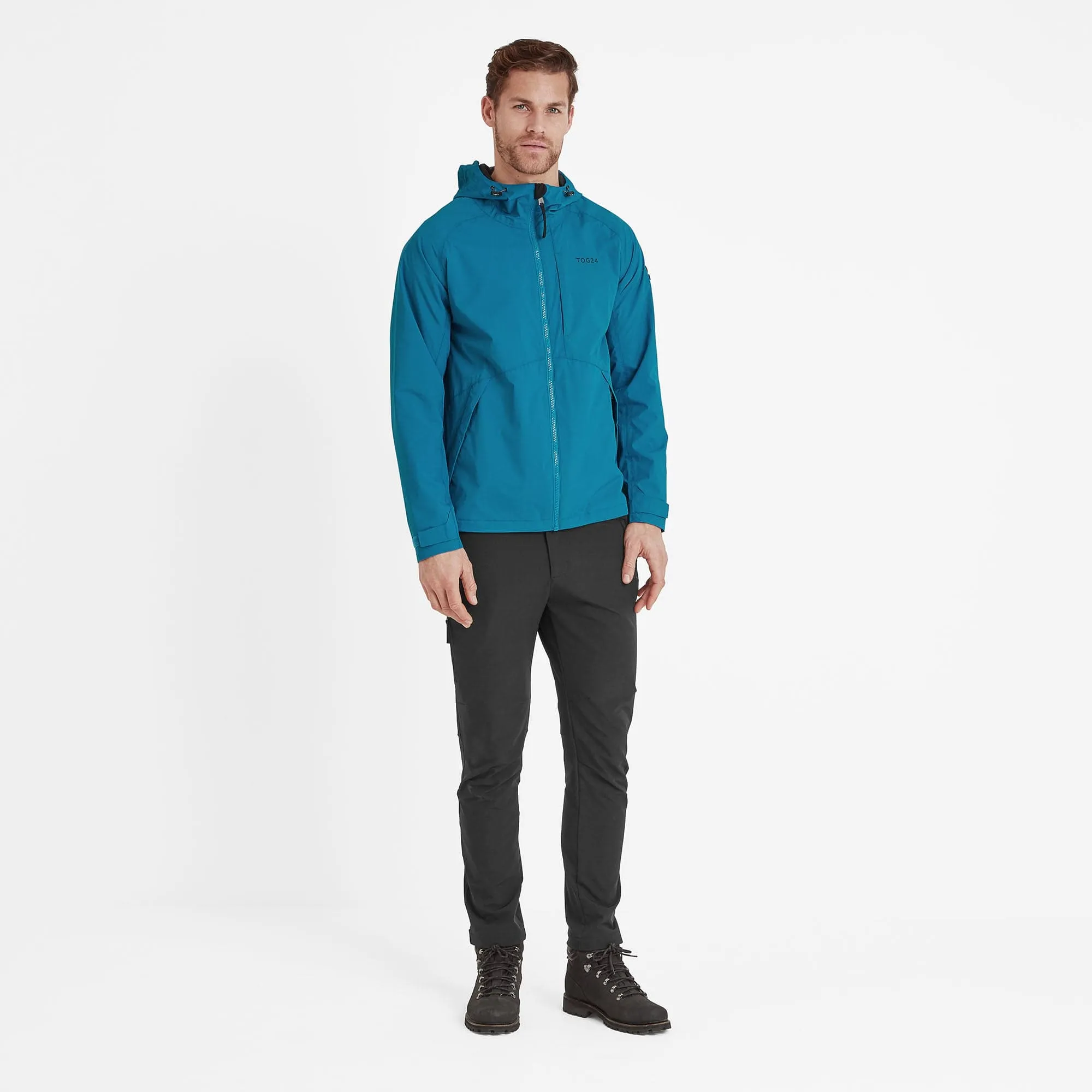 Brigsteer Mens Waterproof Jacket - Peacock Blue