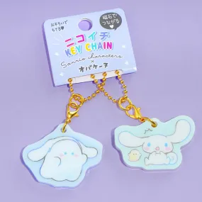 Cinnamoroll & Obakenu Nikoichi Keychain