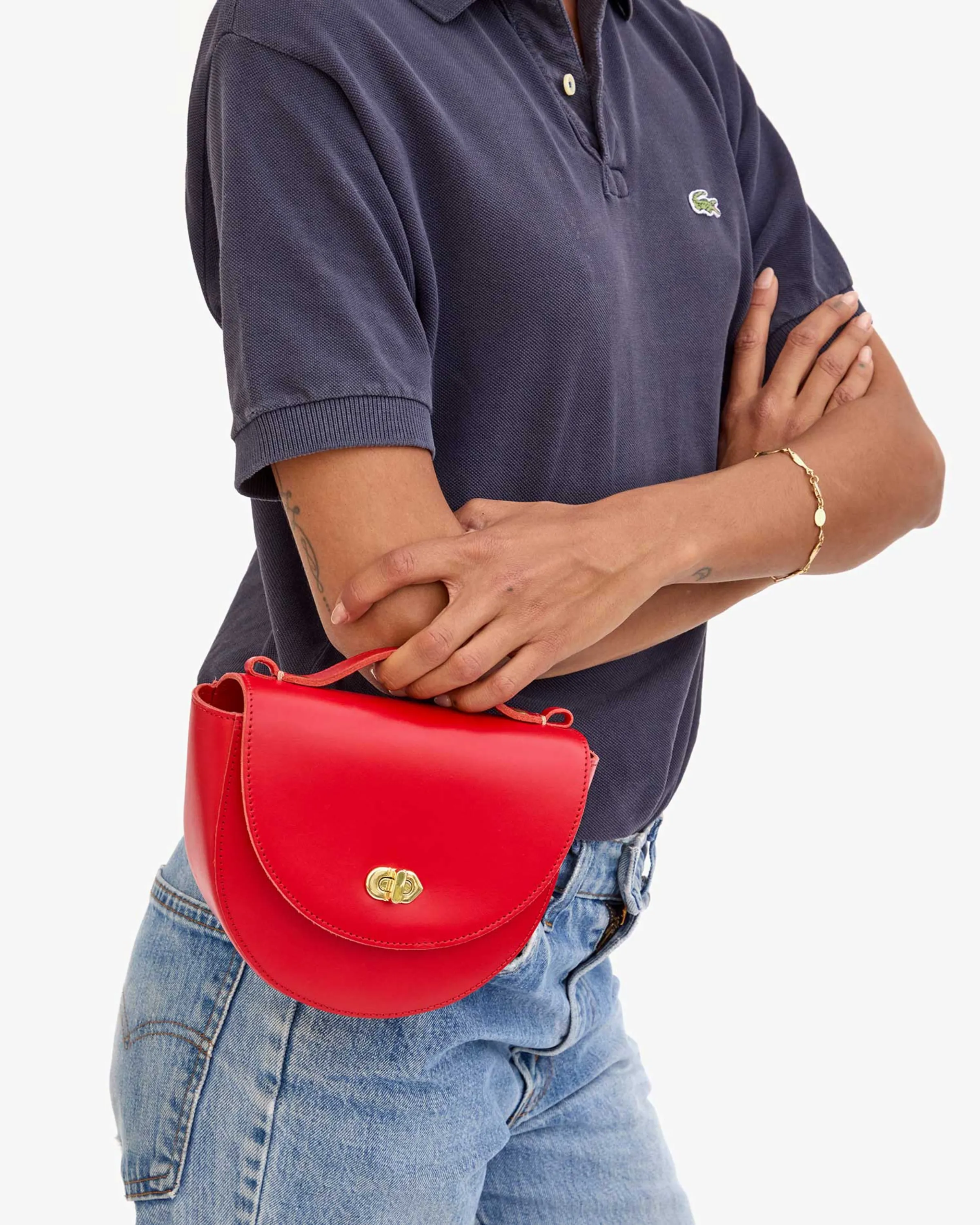 Clare V Elodie Bag in Tomate