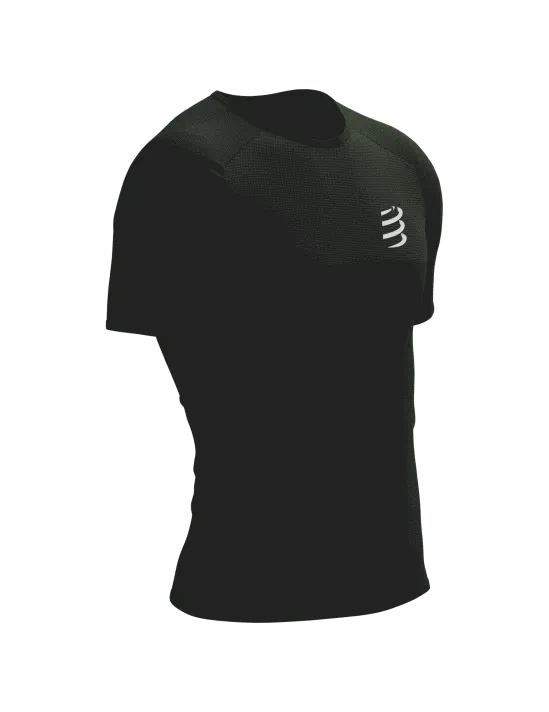 Compressport Men's Performance SS Tshirt - Black/White