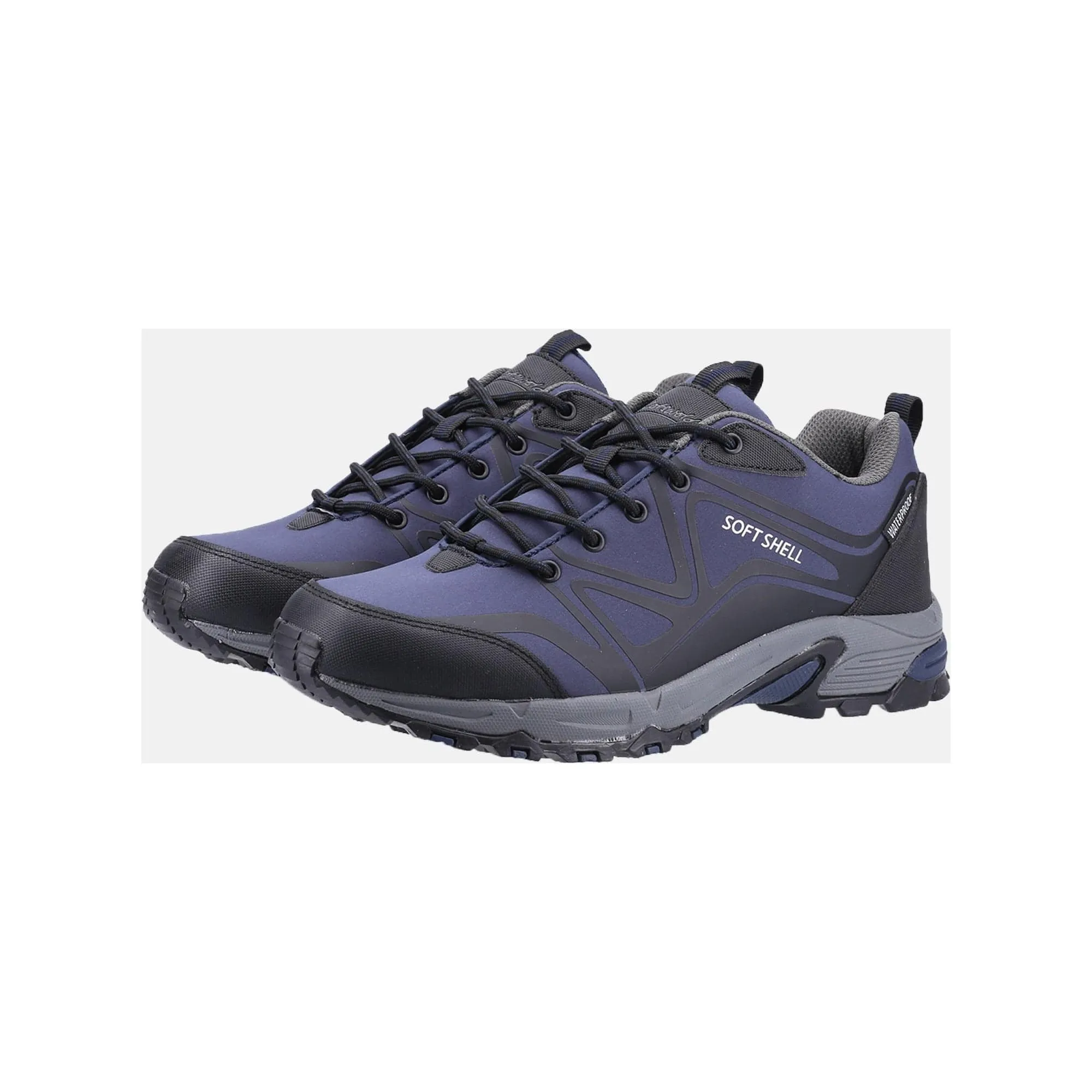 Cotswold Abbeydale Mens Low Hiker - Blue/Black/Grey