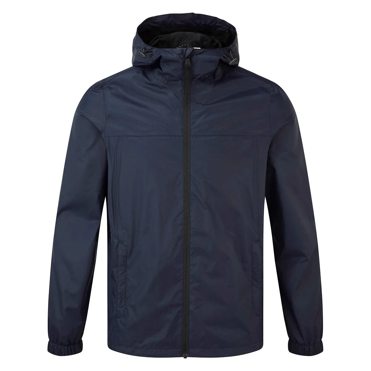 Craven Mens Waterproof Packaway Jacket - Navy