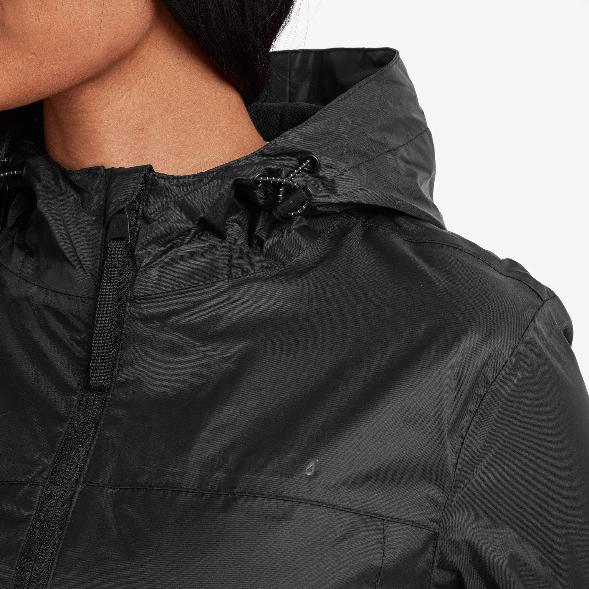 Craven Womens Waterproof Packaway Jacket - Black