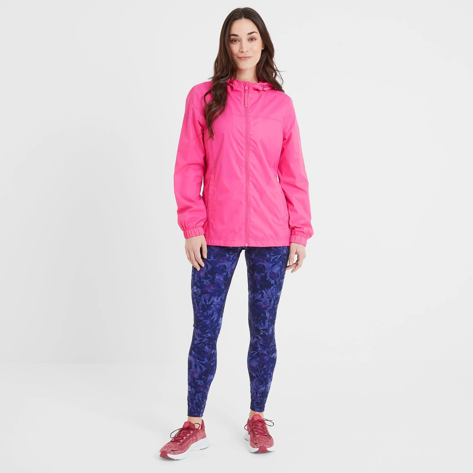 Craven Womens Waterproof Packaway Jacket - Bubblegum Pink