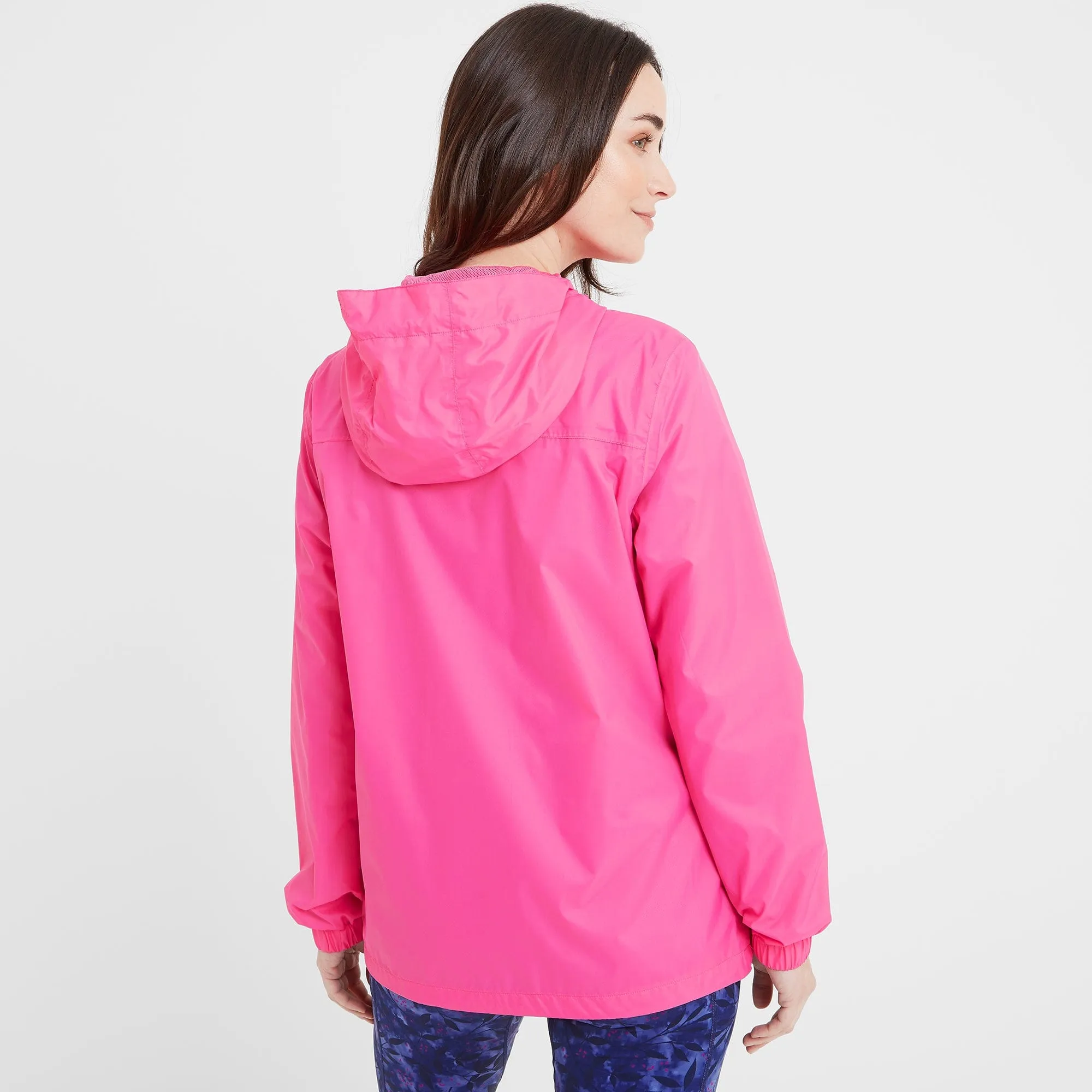 Craven Womens Waterproof Packaway Jacket - Bubblegum Pink