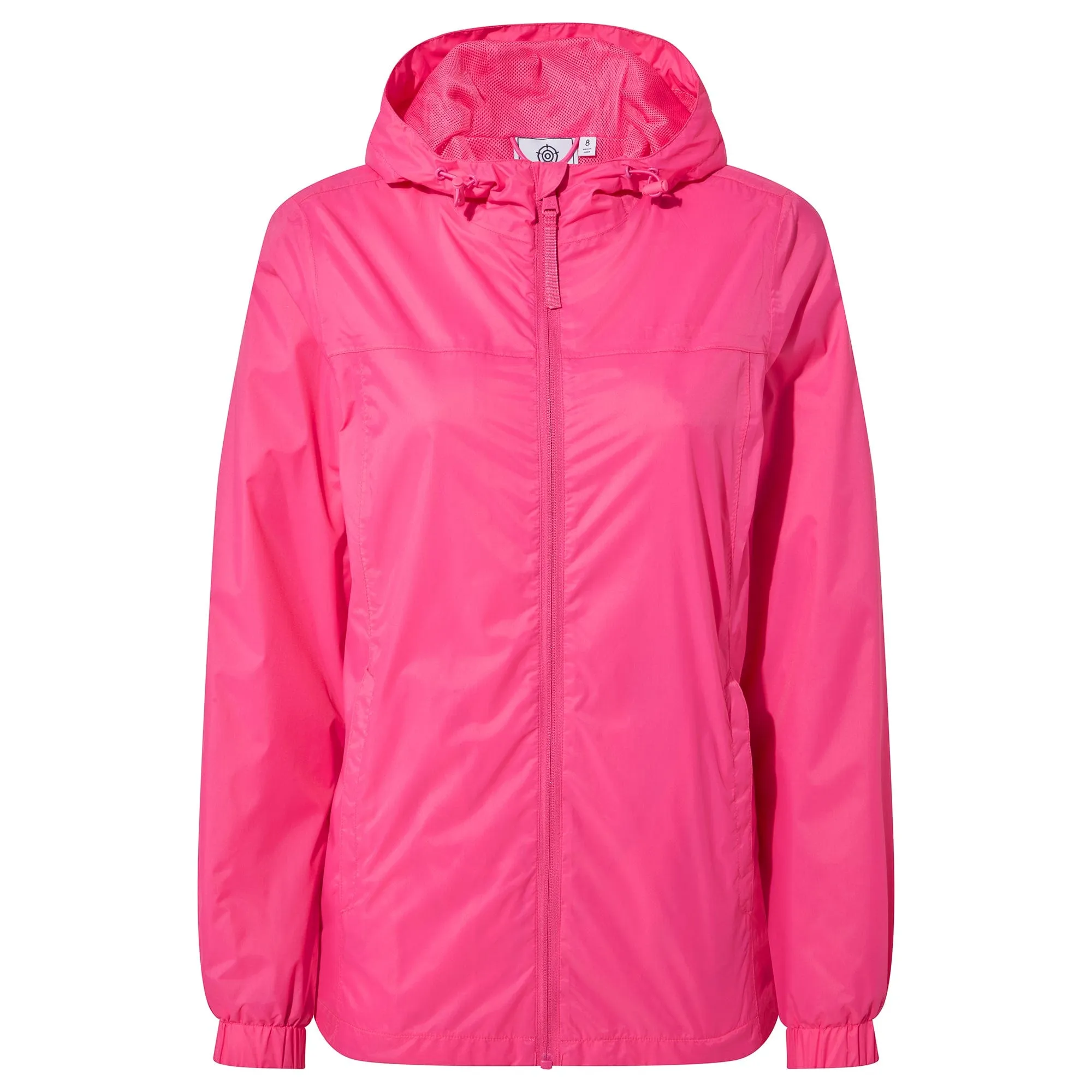 Craven Womens Waterproof Packaway Jacket - Bubblegum Pink