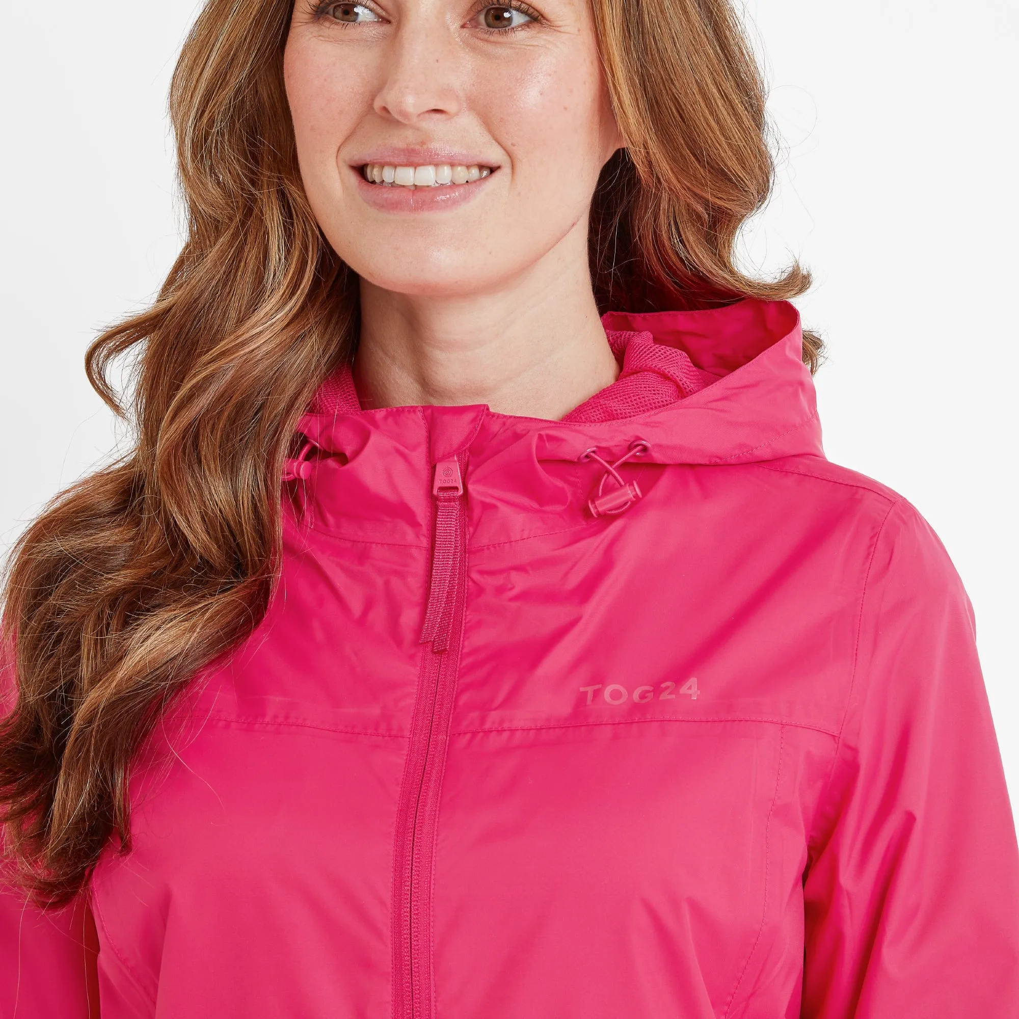 Craven Womens Waterproof Packaway Jacket - Magenta Pink