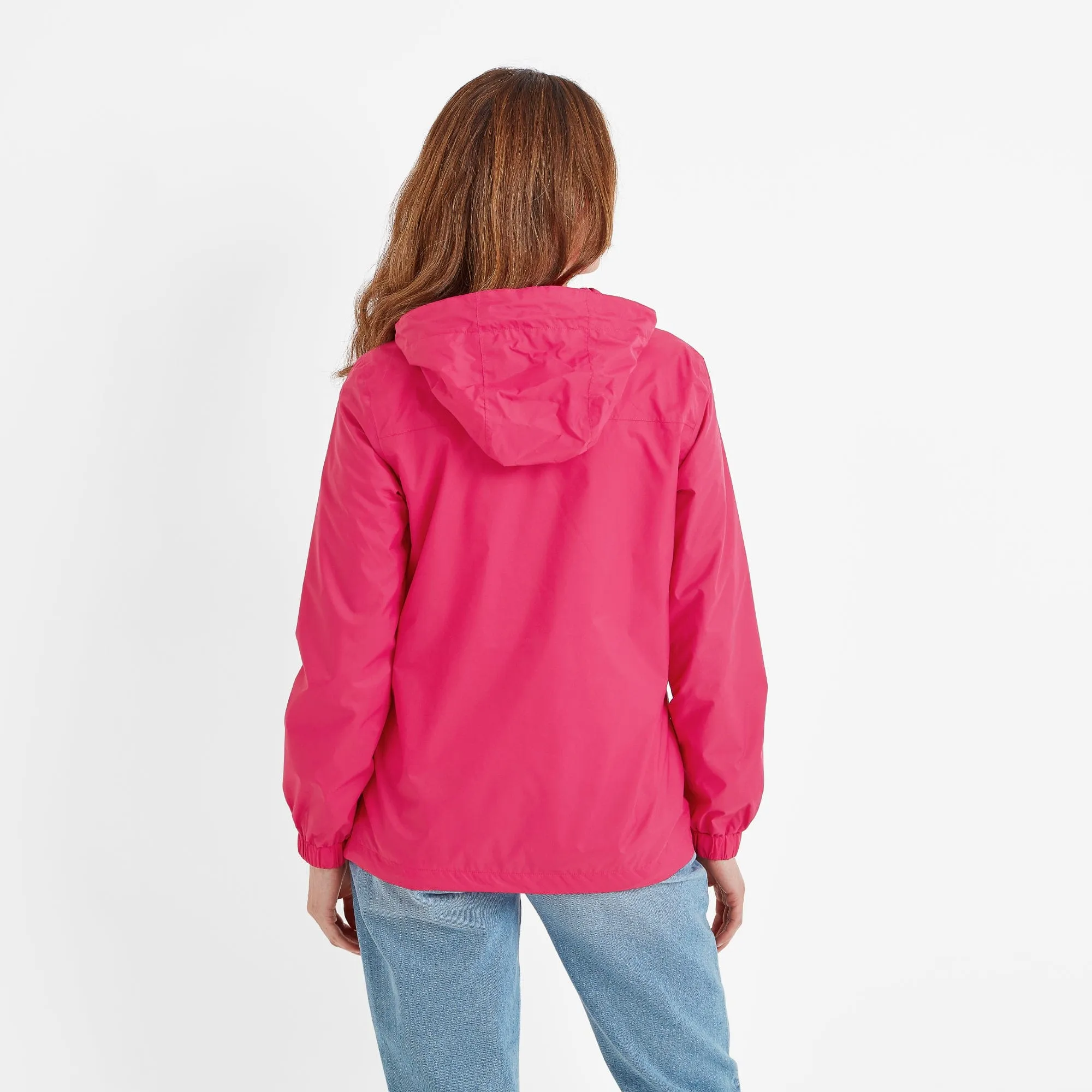 Craven Womens Waterproof Packaway Jacket - Magenta Pink