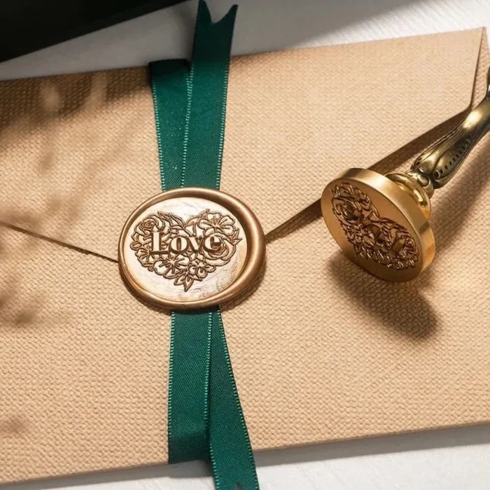 Custom Design Wax Seal Stamp with Your Artwork