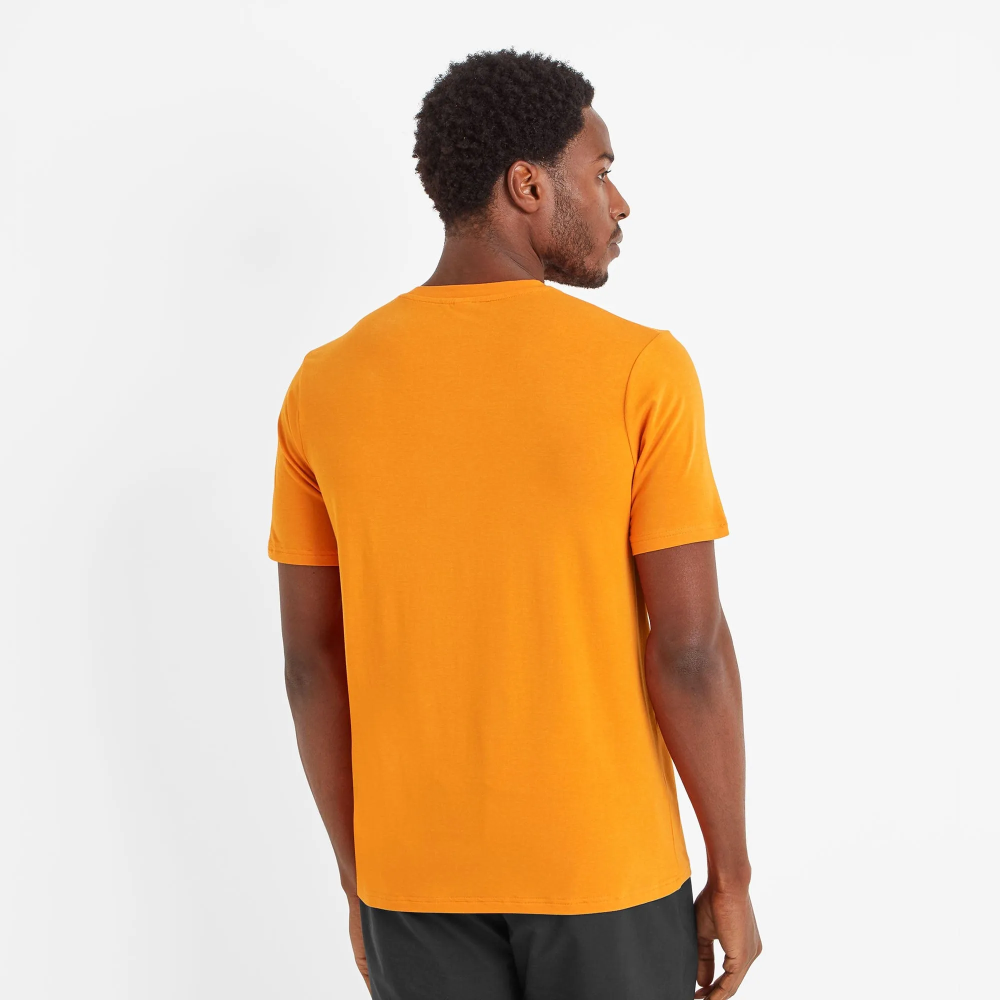 Dallow Mens Sports T-Shirt - Tangerine