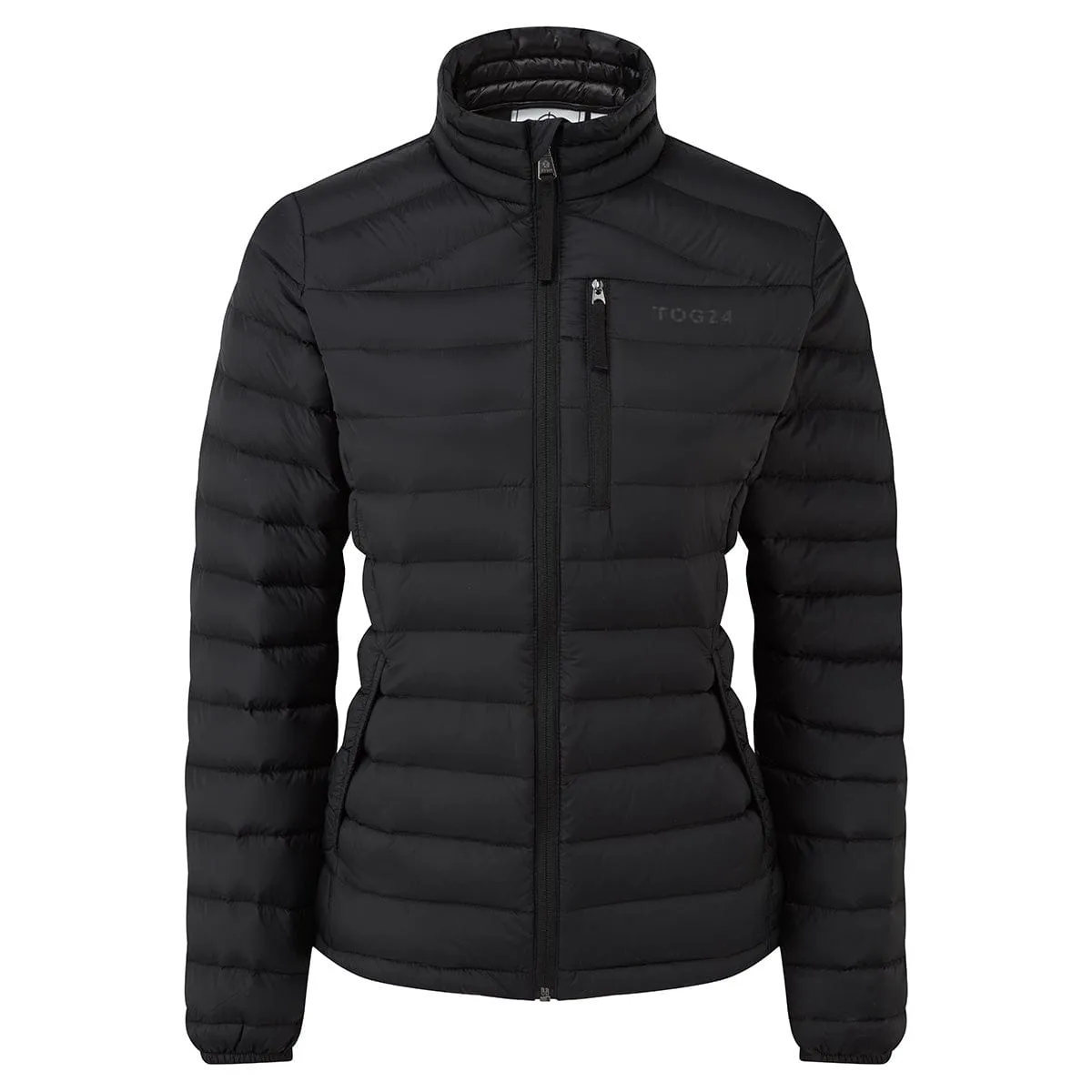 Drax Womens Funnel Down Jacket - Black