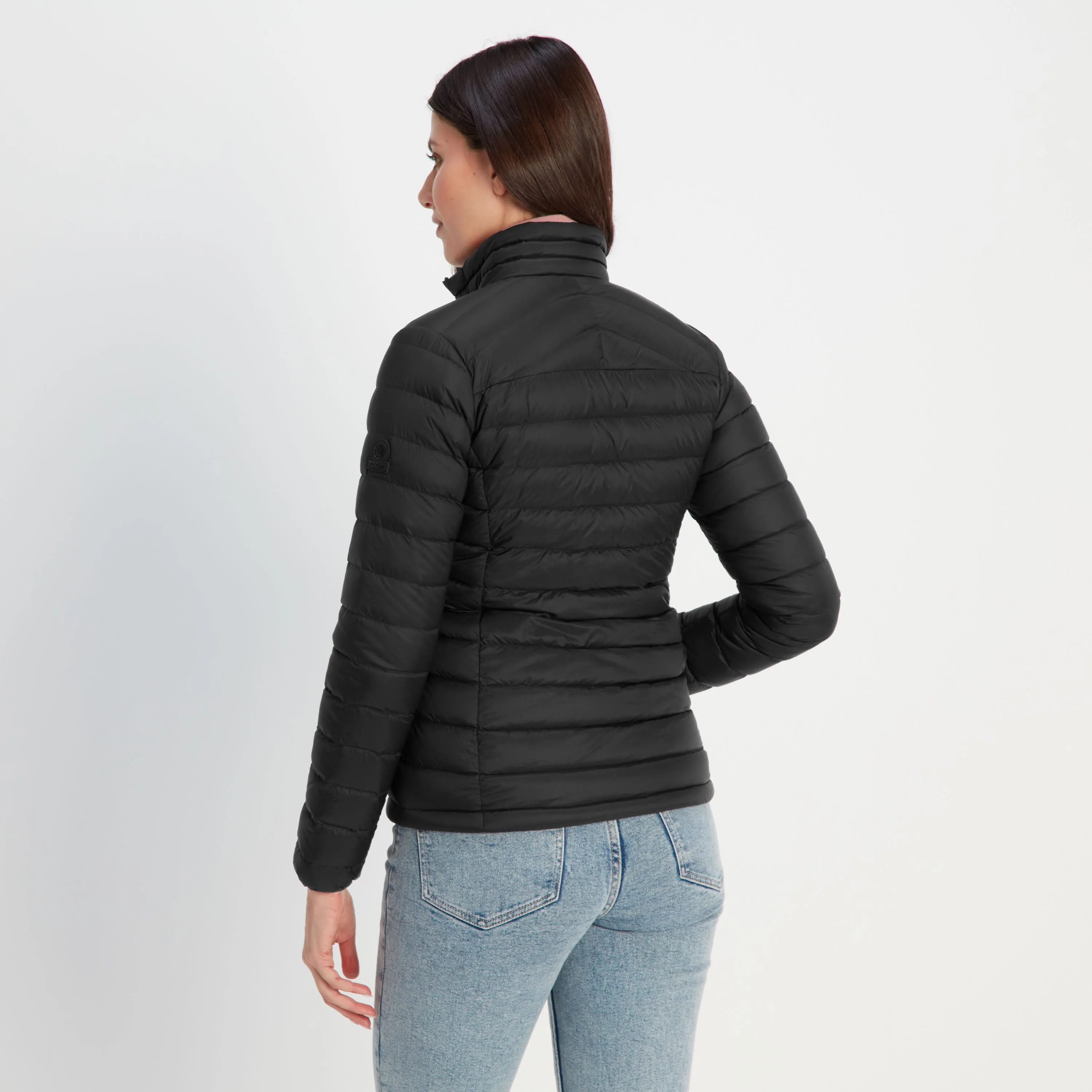 Drax Womens Funnel Down Jacket - Black