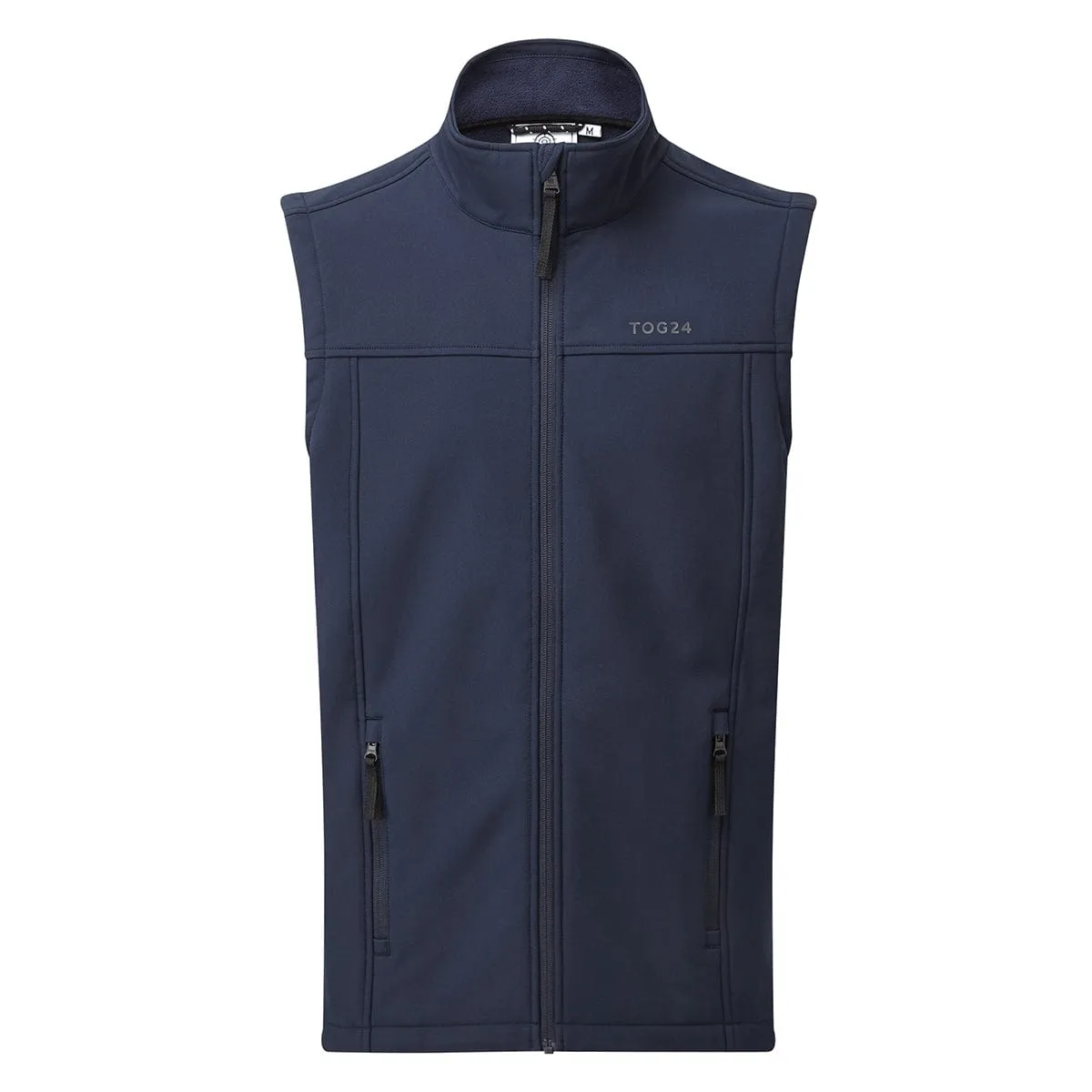 Feizor Mens Shower Resistant Softshell Gilet - Navy