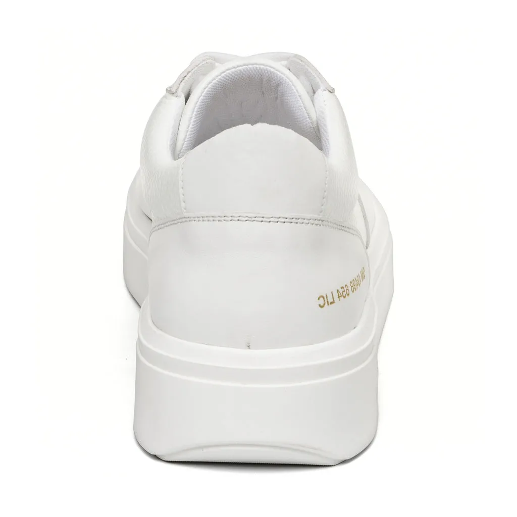 Flynn Trainer WHITE LEATHER