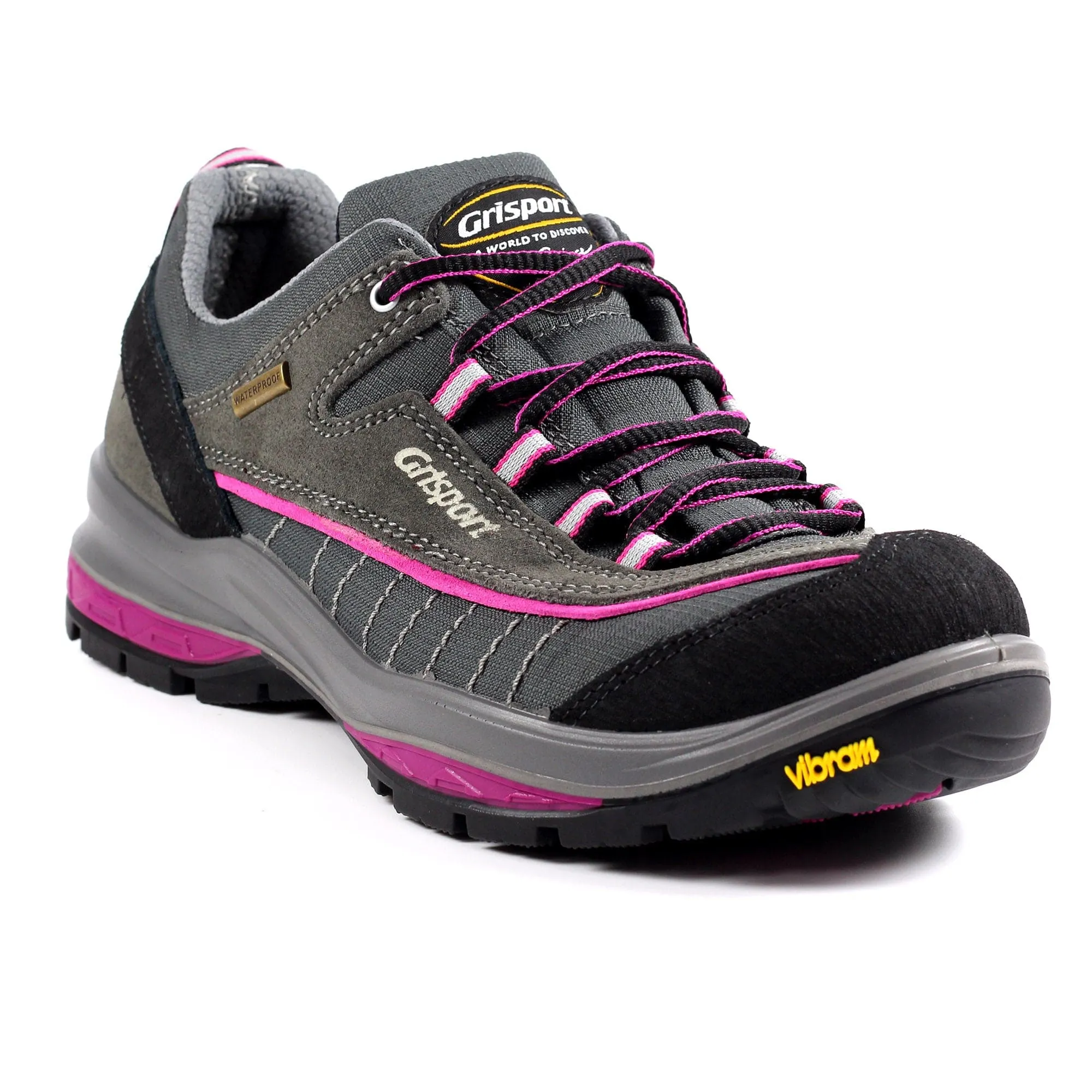 Grisport Lady Nova Walking Shoe - Pink