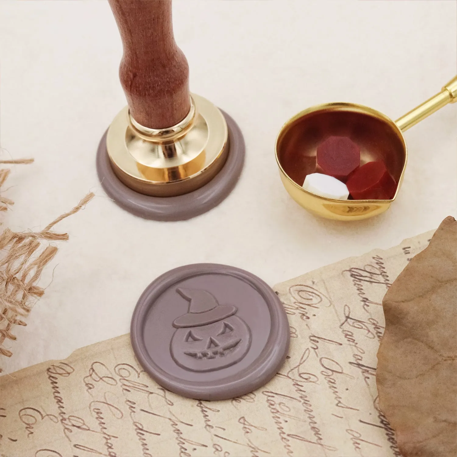 Halloween Wax Seal Stamp (18 Designs)