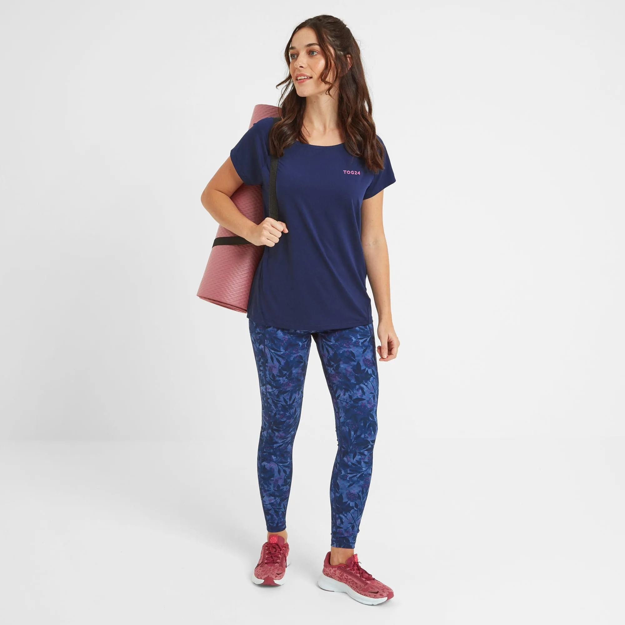 Halsam Womens Tech T-Shirt - Ink Navy