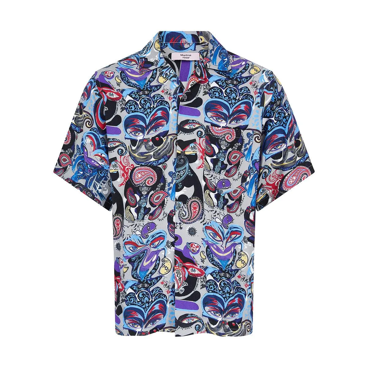 Hawaiian Shirt 'Grey Creature'