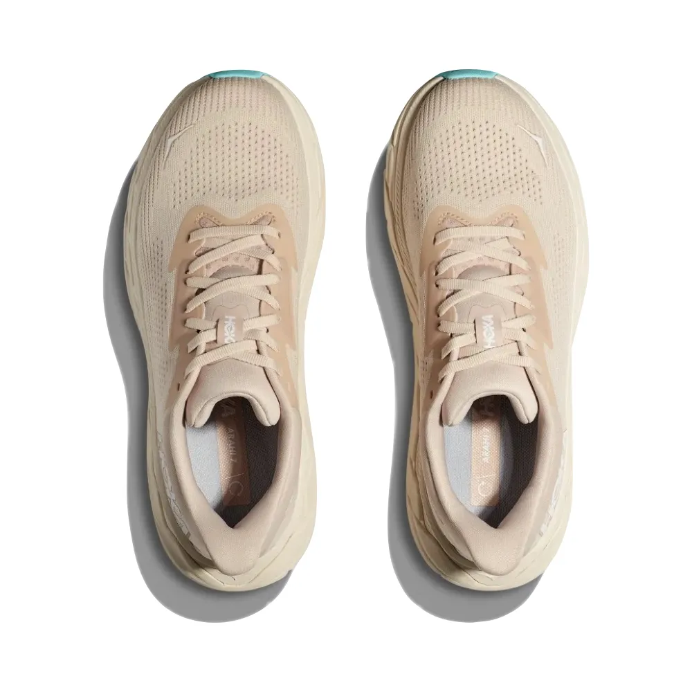 Hoka Women's Arahi 7 Sneaker in Vanilla/Cream