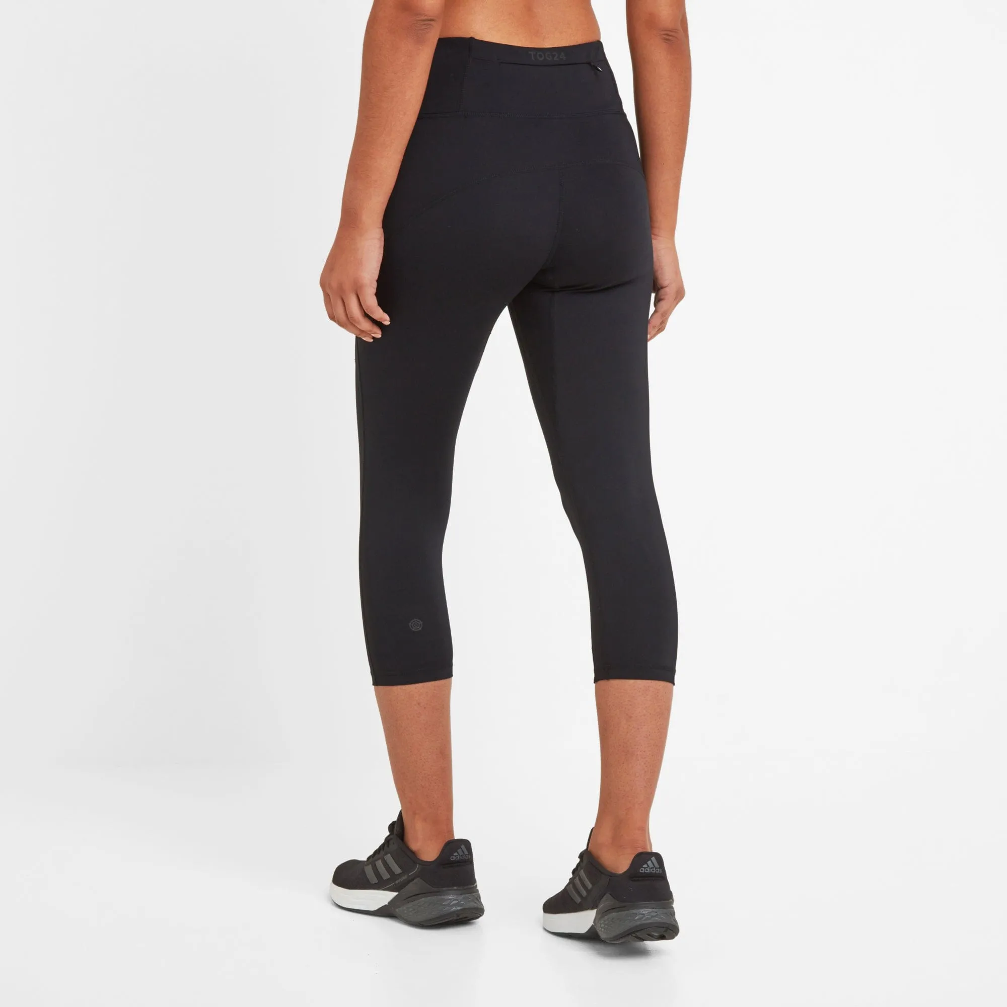 Hulton Womens Capri Leggings - Black