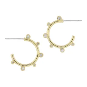 Jane Marie Tubular Hoop Earrings