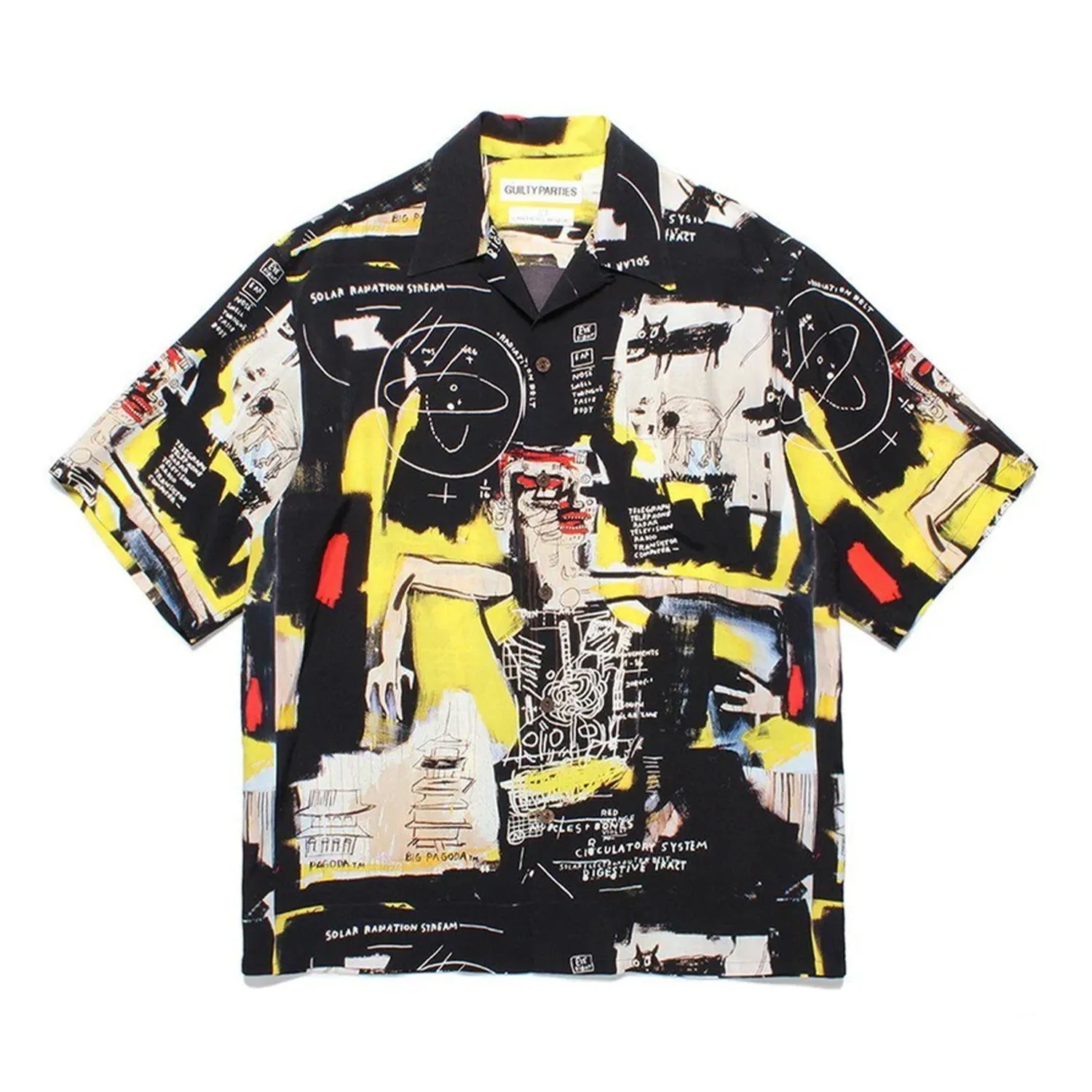 Jean-Michel Basquiat / S/S Hawaiian Shirt ( Type-1 )