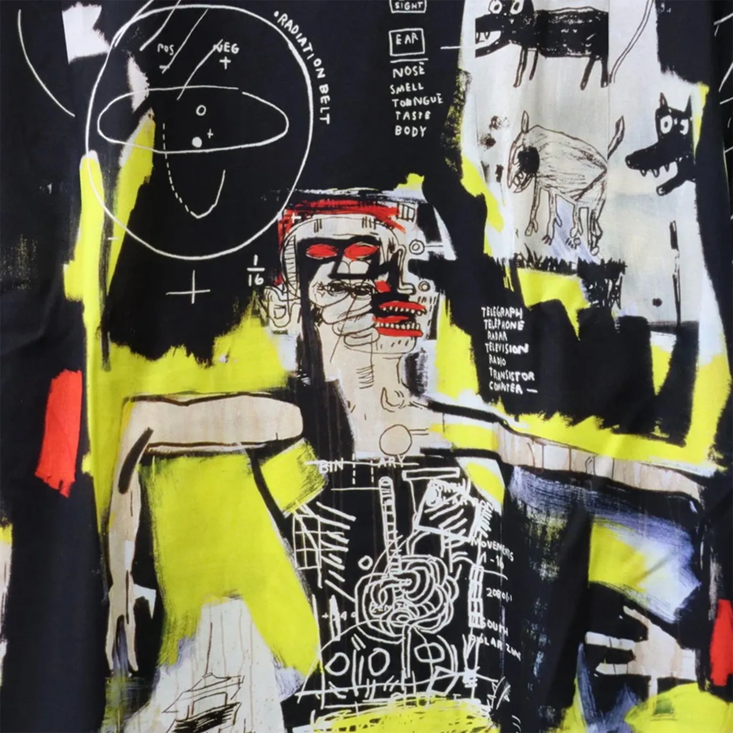 Jean-Michel Basquiat / S/S Hawaiian Shirt ( Type-1 )