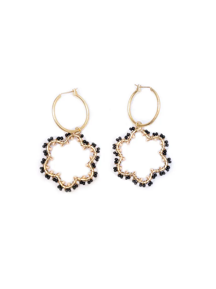 Jenna Earrings - Black