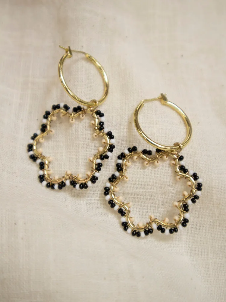 Jenna Earrings - Black