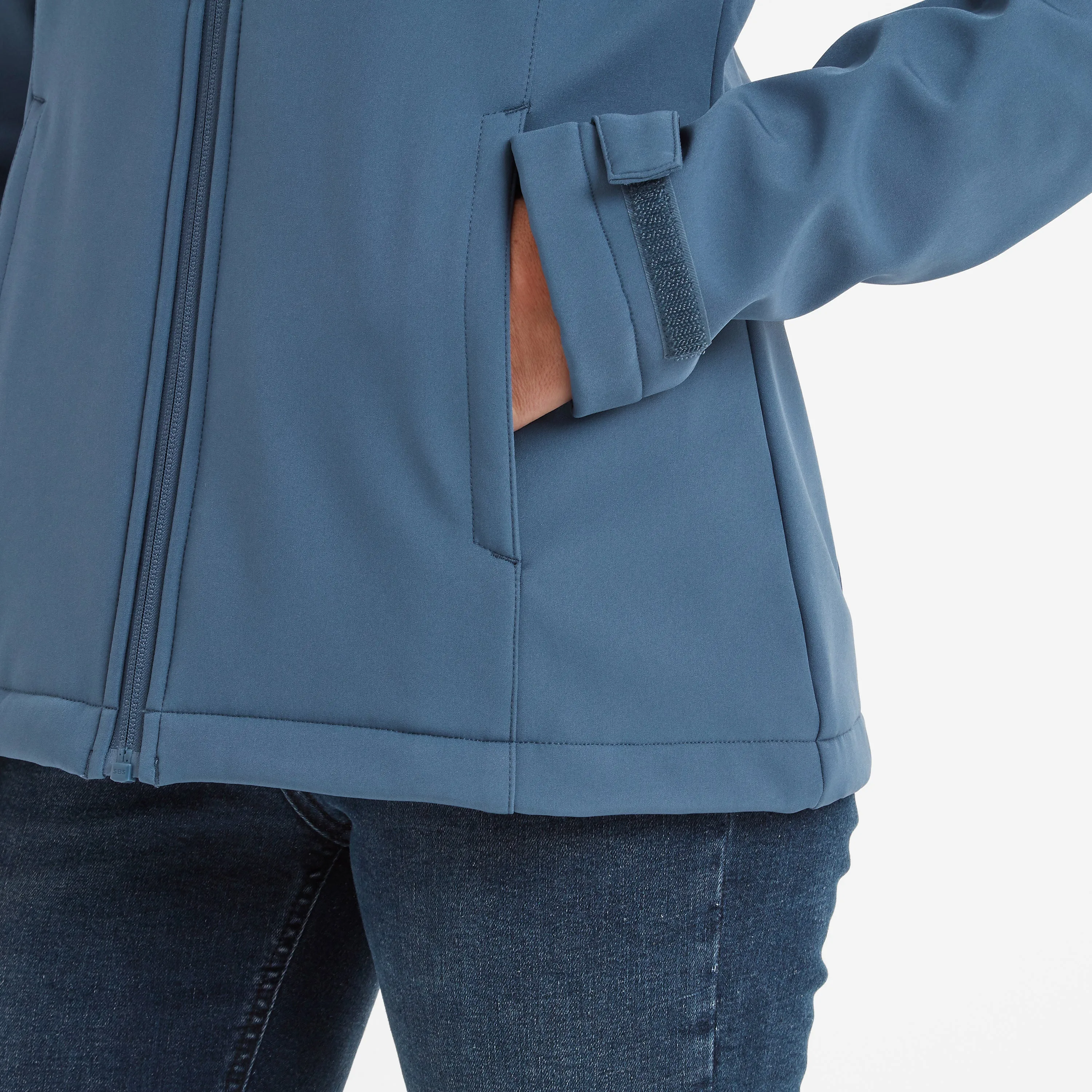 Keld Womens Softshell Hoody - Blue Stone