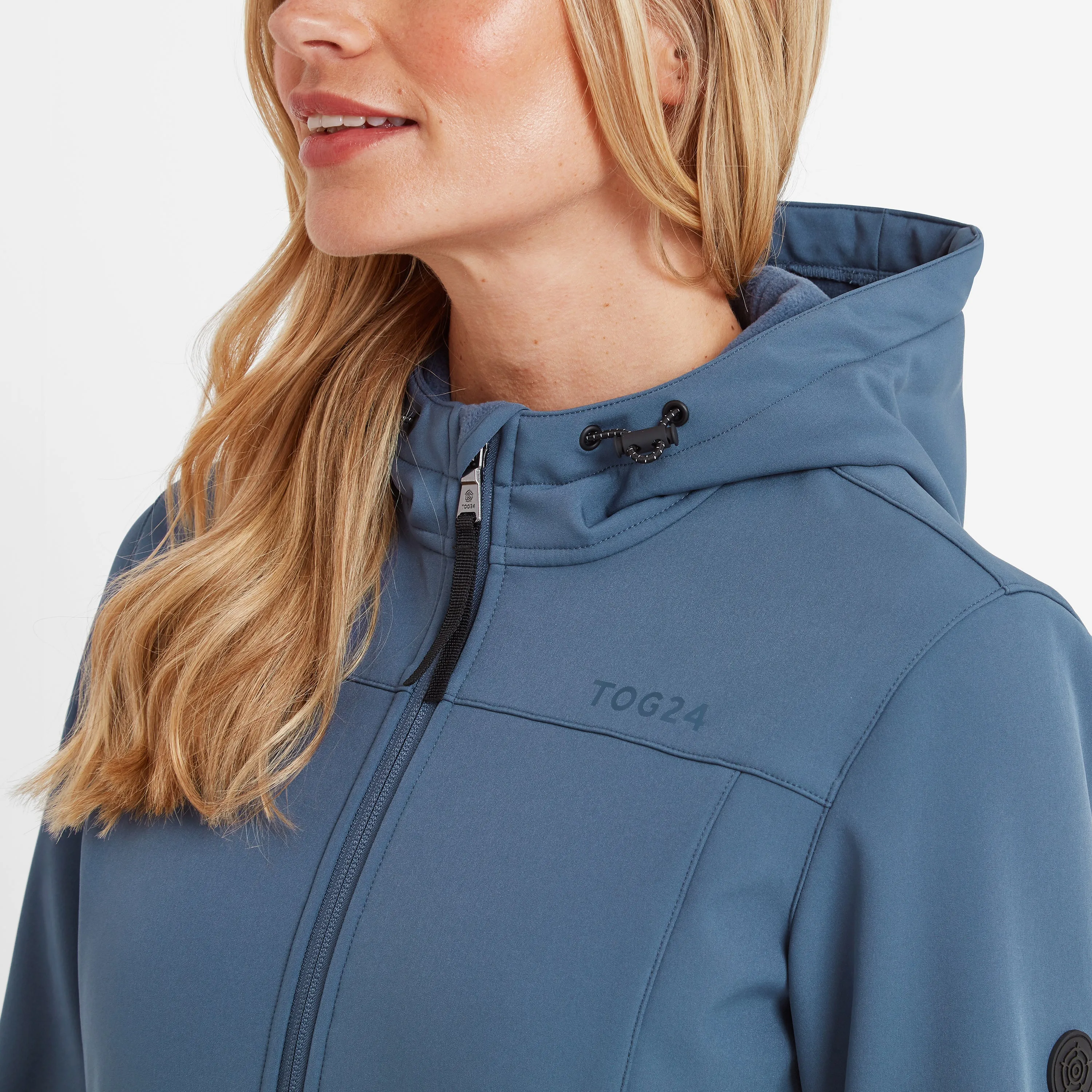 Keld Womens Softshell Hoody - Blue Stone