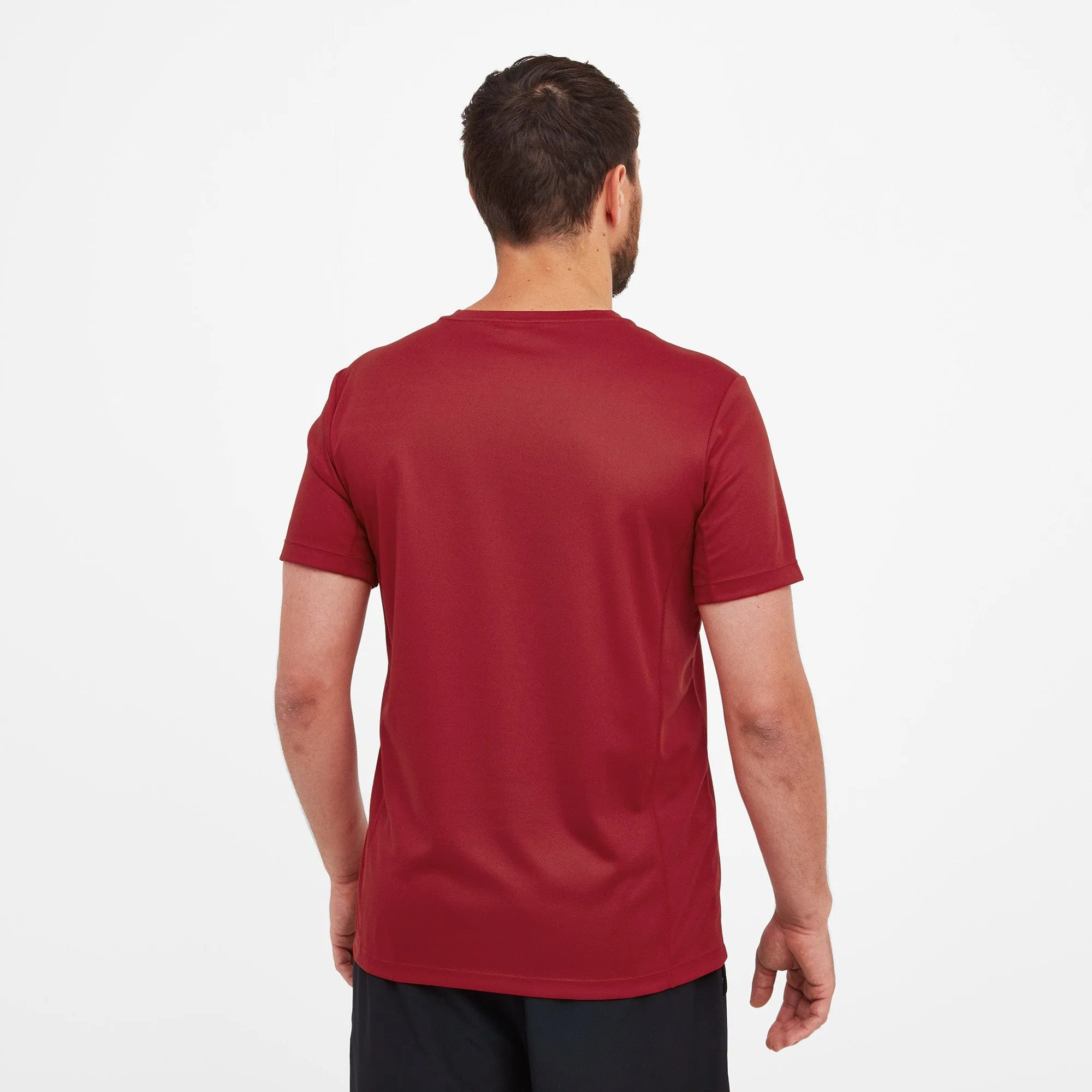 Kennedy Mens Tech T-Shirt - Chilli