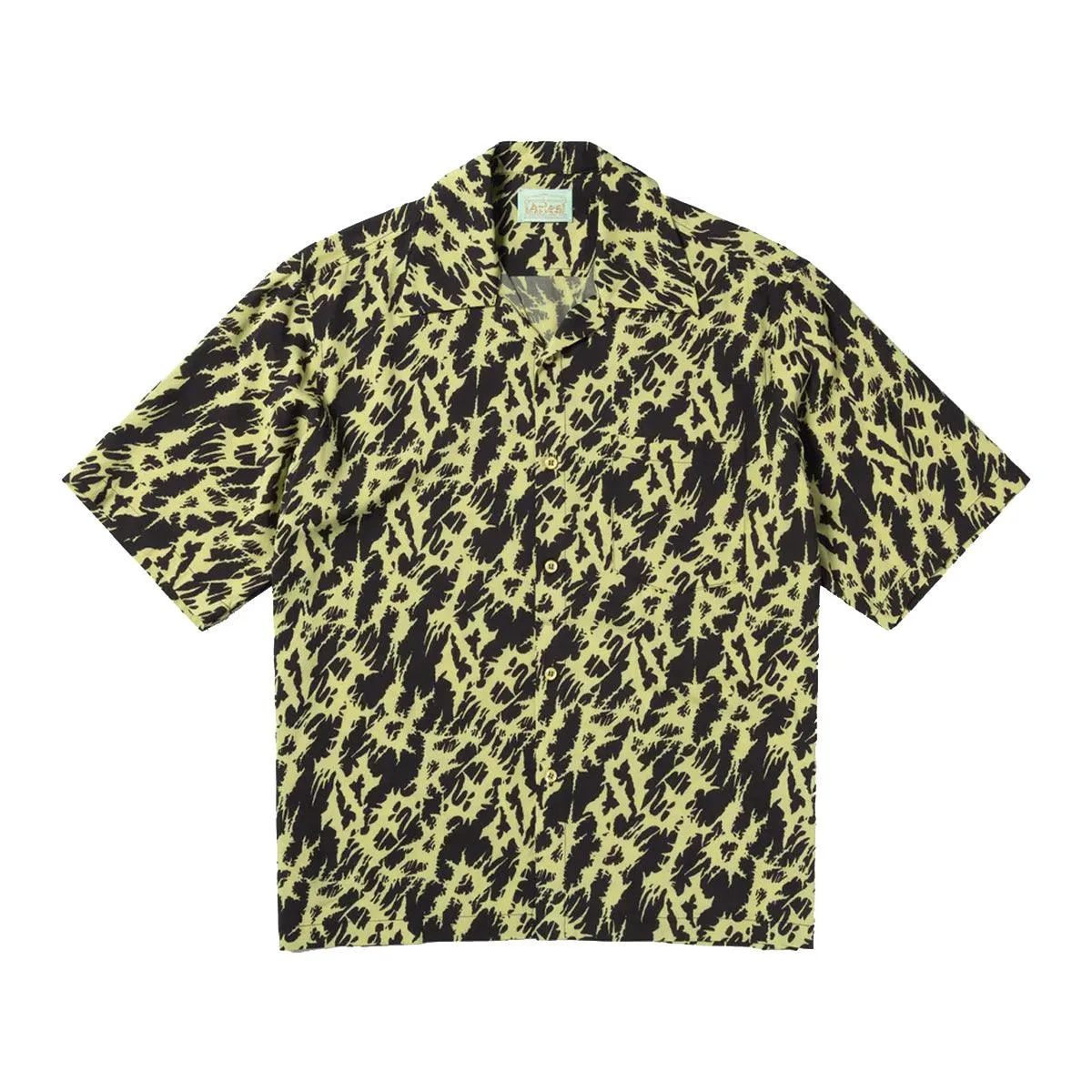 Metal Hawaiian Shirt 'Yellow'