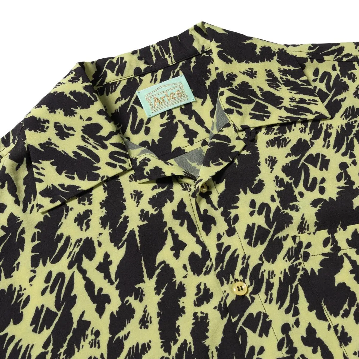 Metal Hawaiian Shirt 'Yellow'