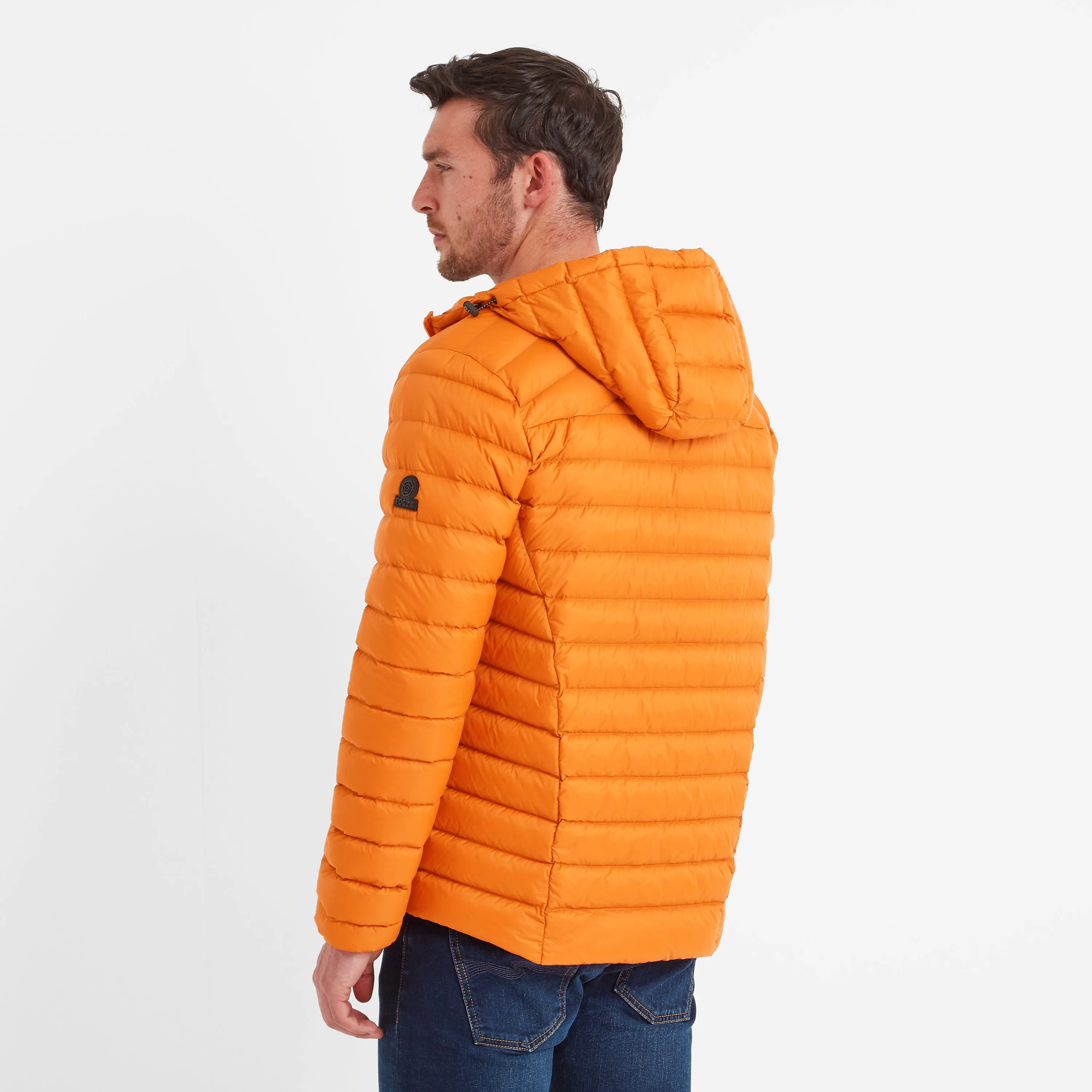 North RDS Mens Hooded Jacket - Dark Orange