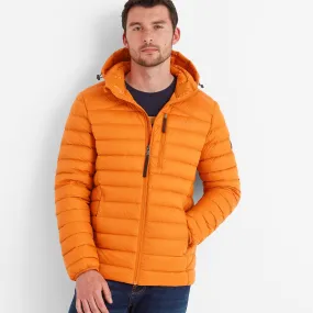 North RDS Mens Hooded Jacket - Dark Orange