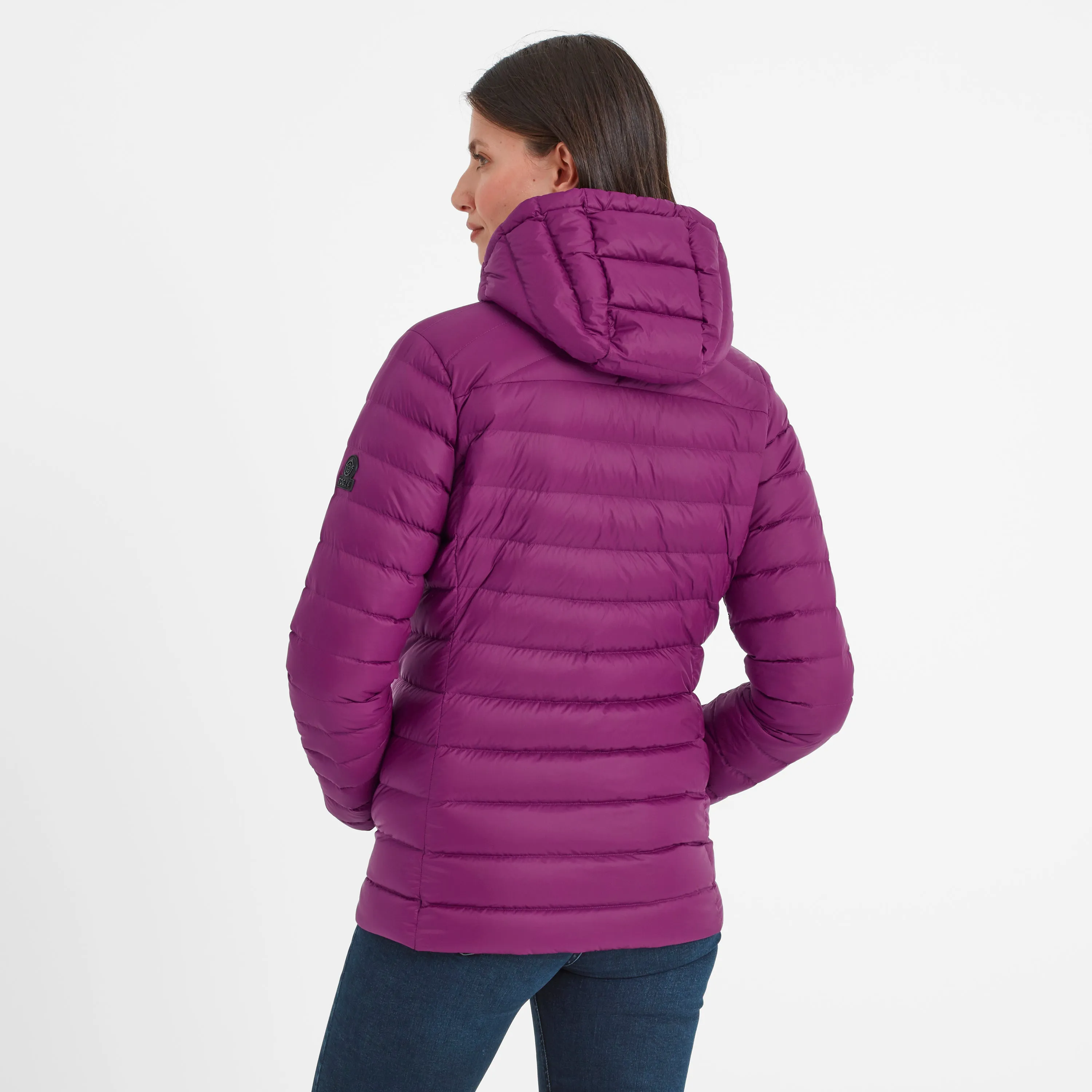 North RDS Womens Hooded Jacket - Purple Berry