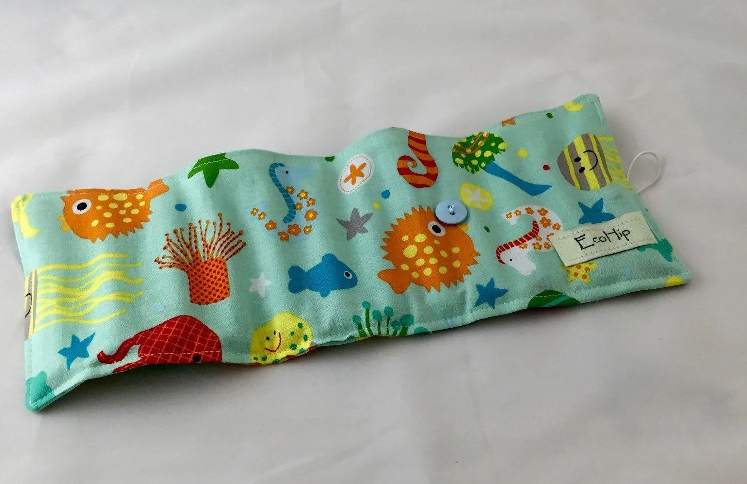 Ocean Animals Crayon Case, Nautical Crayon Holder, Ocean Birthday Present