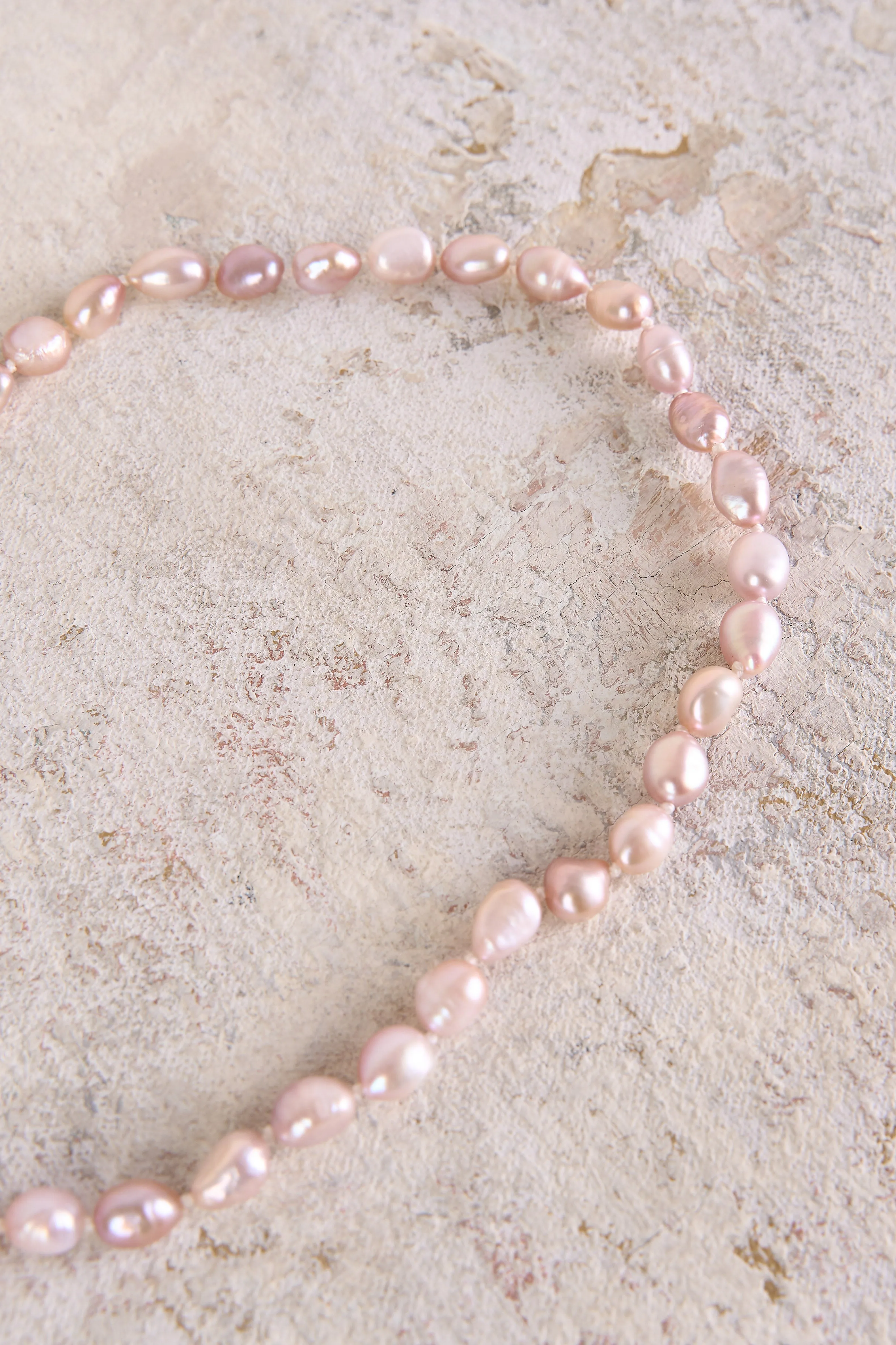 Rose Pearl Necklace