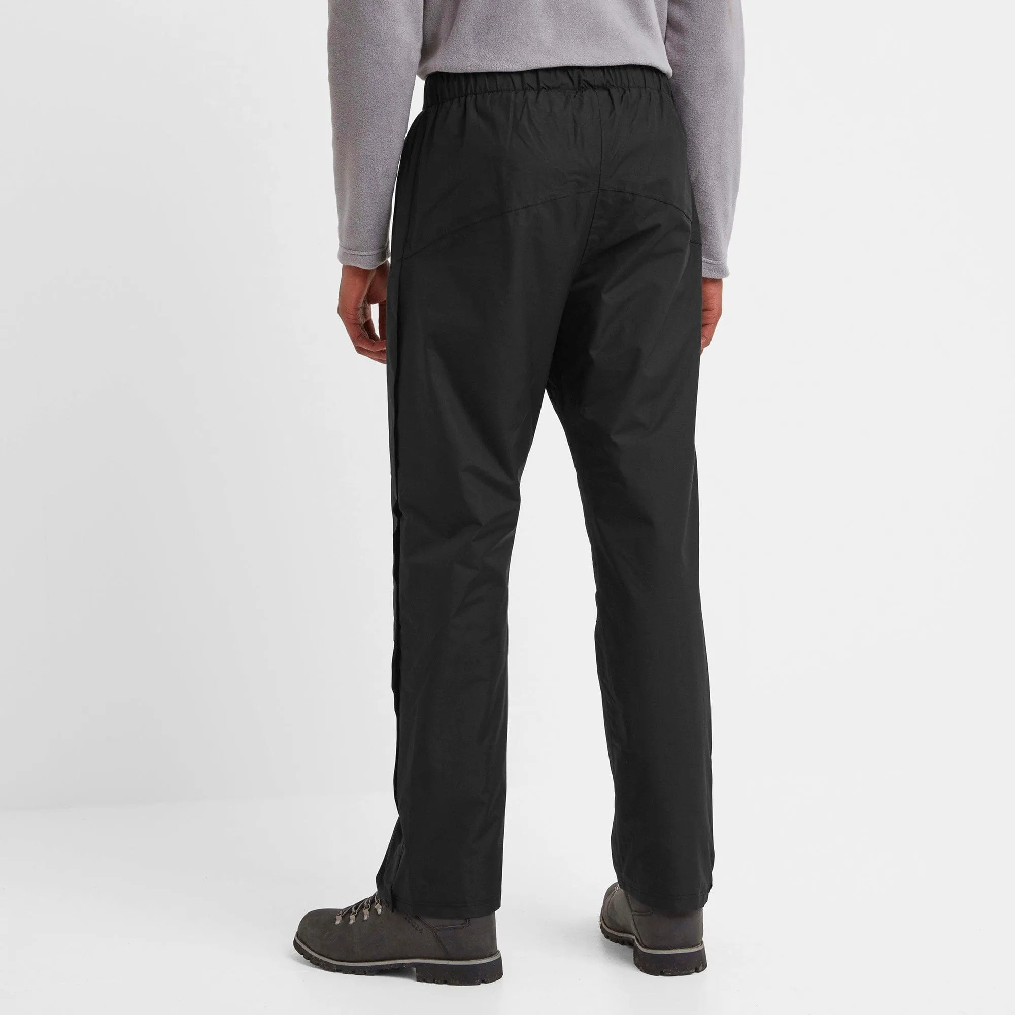 Steward Mens Waterproof Trousers Regular - Black