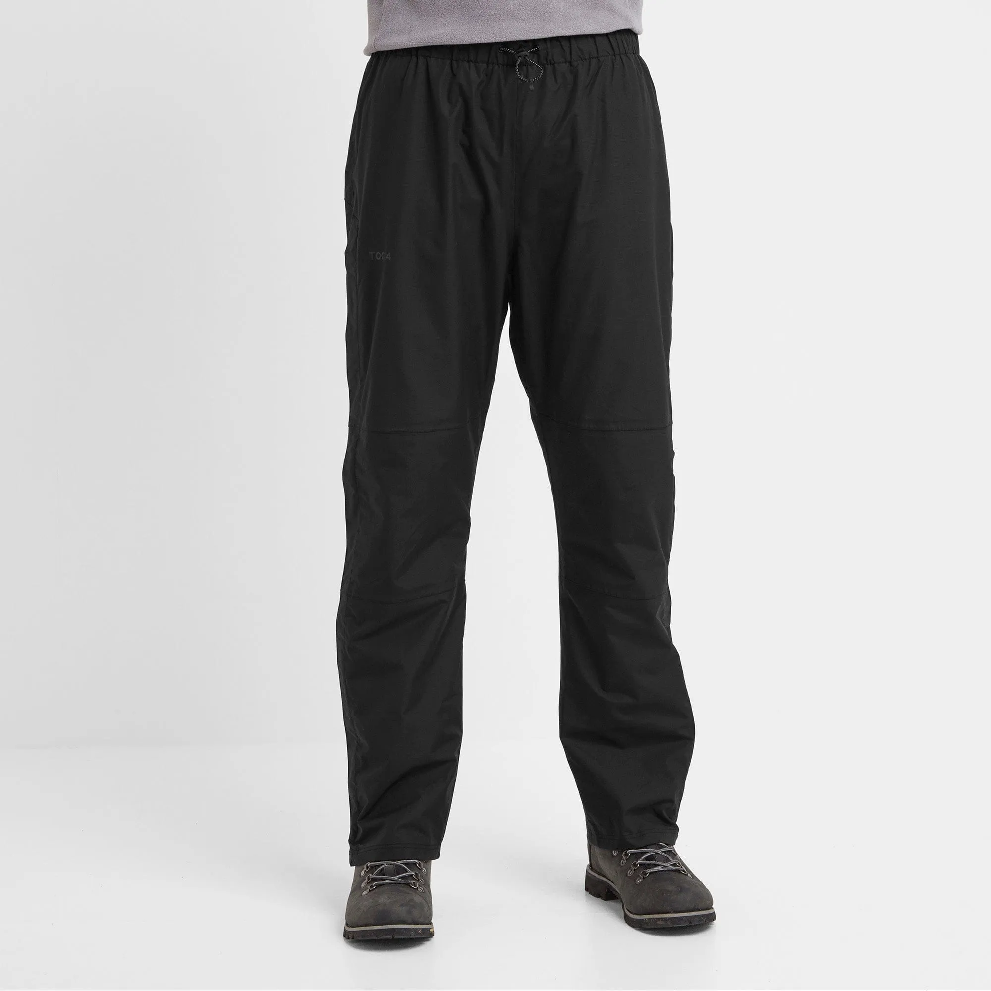 Steward Mens Waterproof Trousers Regular - Black