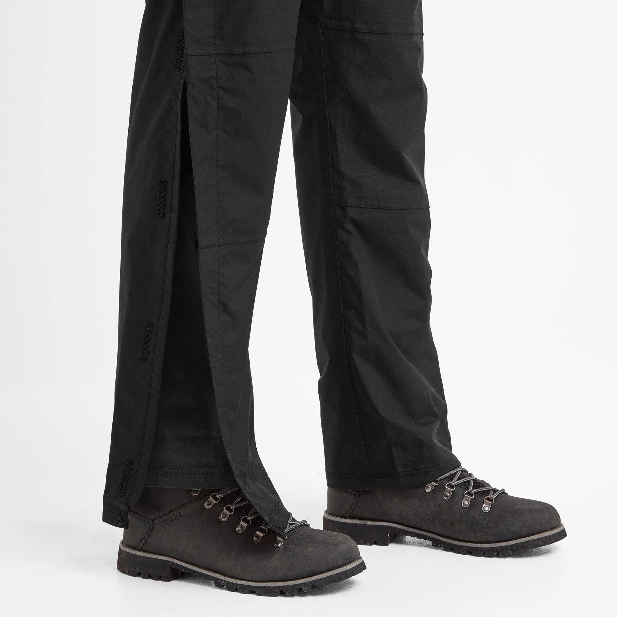 Steward Mens Waterproof Trousers Regular - Black