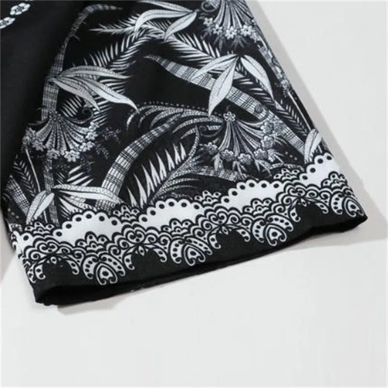 Summer Coconut Tree Print Hawaiian Shirt