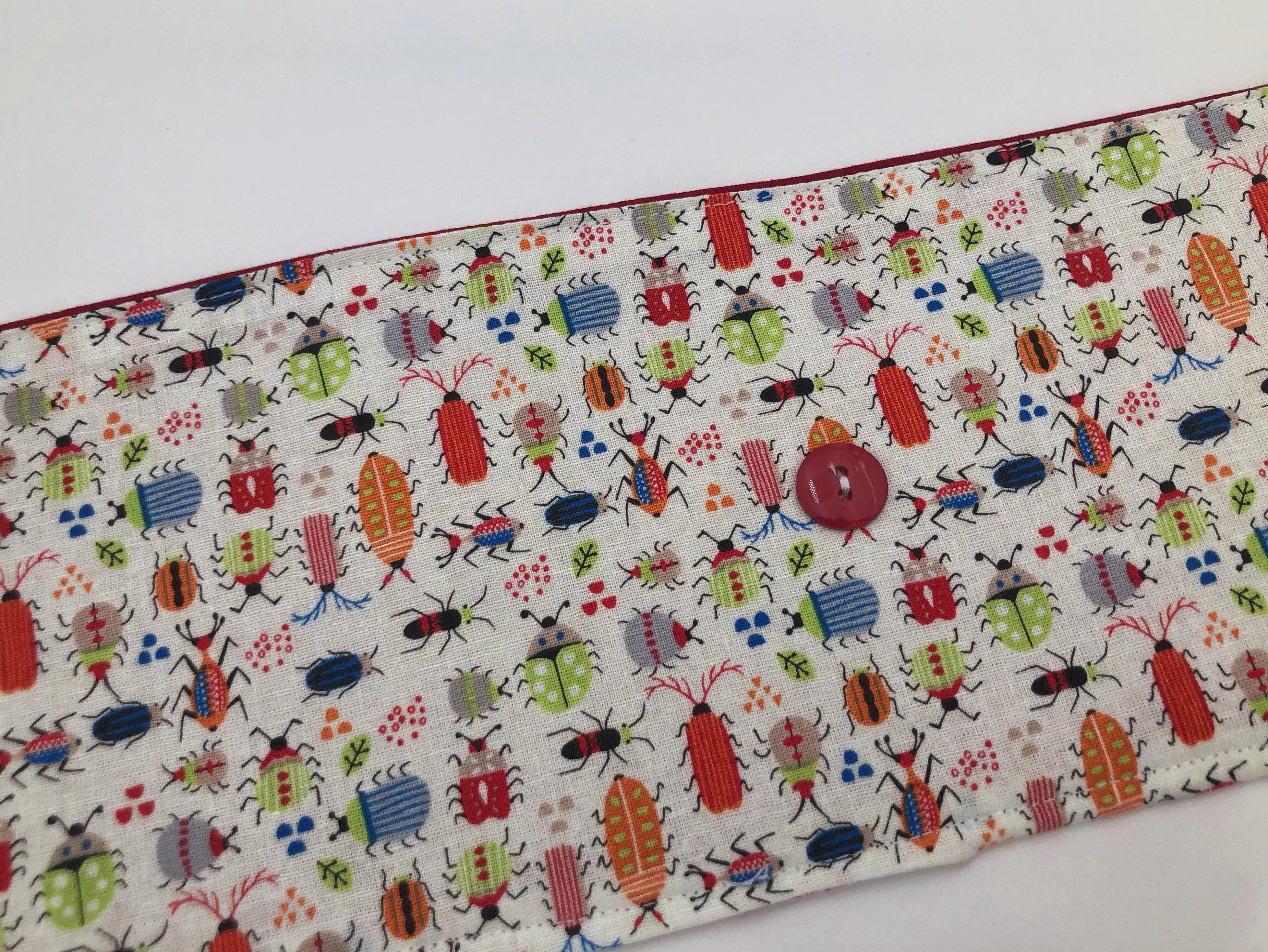 Ugly Bug Crayon Roll, Creepy Crawly Crayon Case, Bug Stocking Stuffer